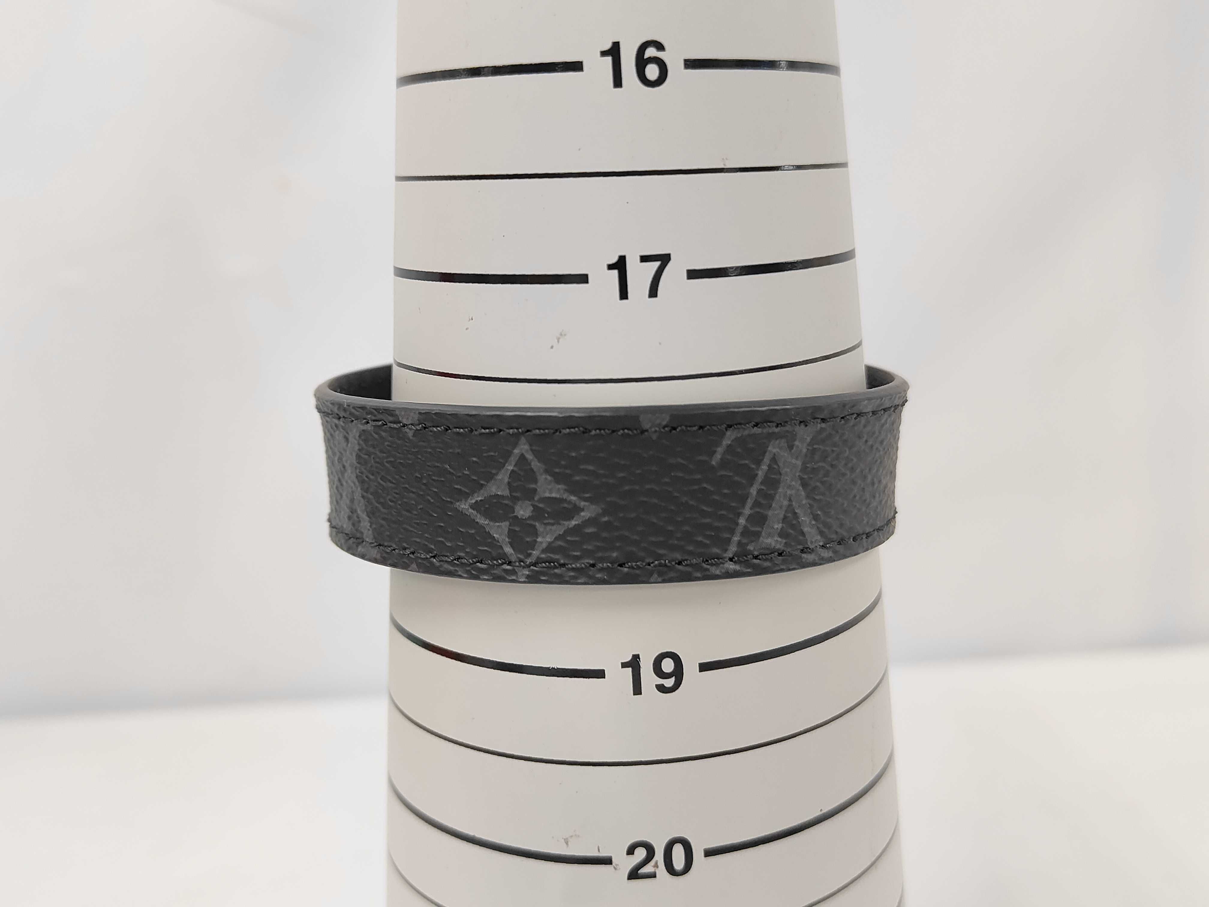 Monogram Eclipse M6456 Bracelet LV Slim Size 19 Bracelet/Bangle — view 4