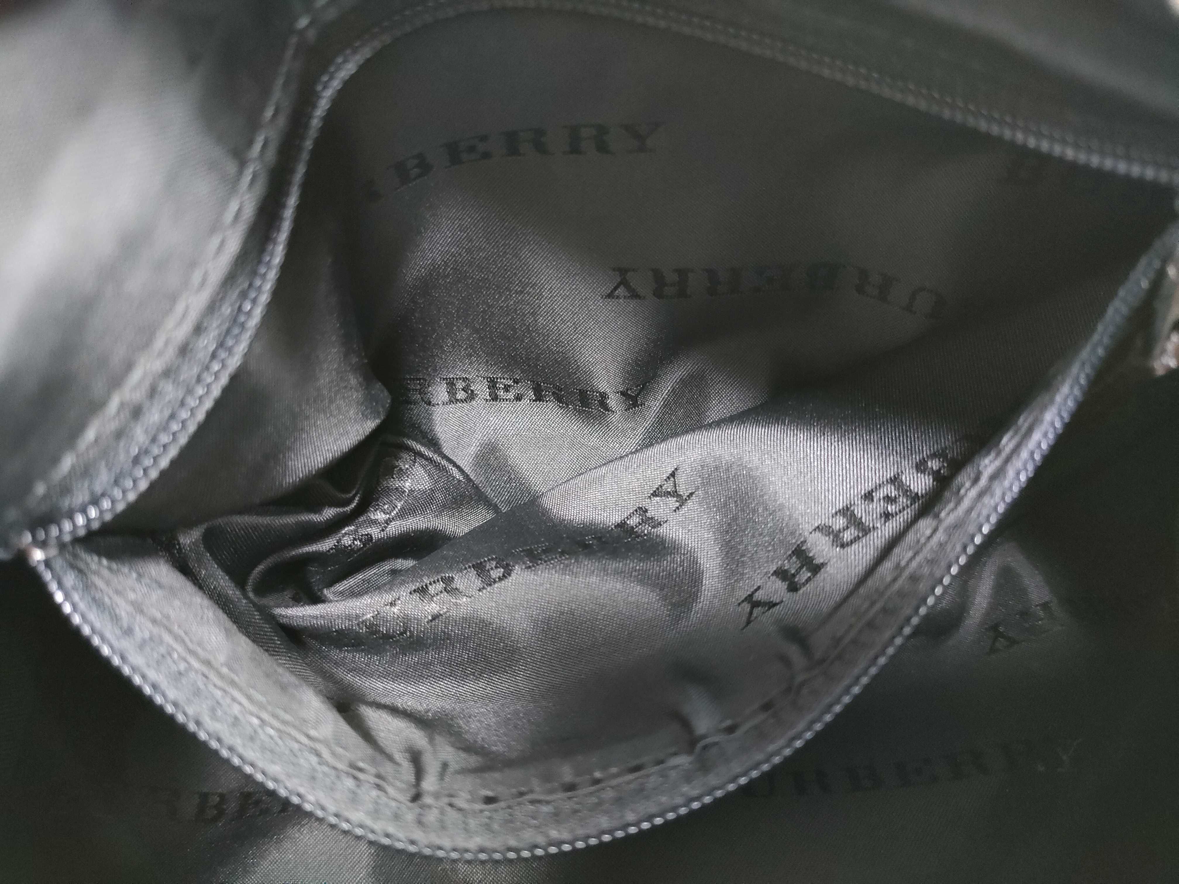 Nova Check Canvas Leather Mini Handbag — view 10