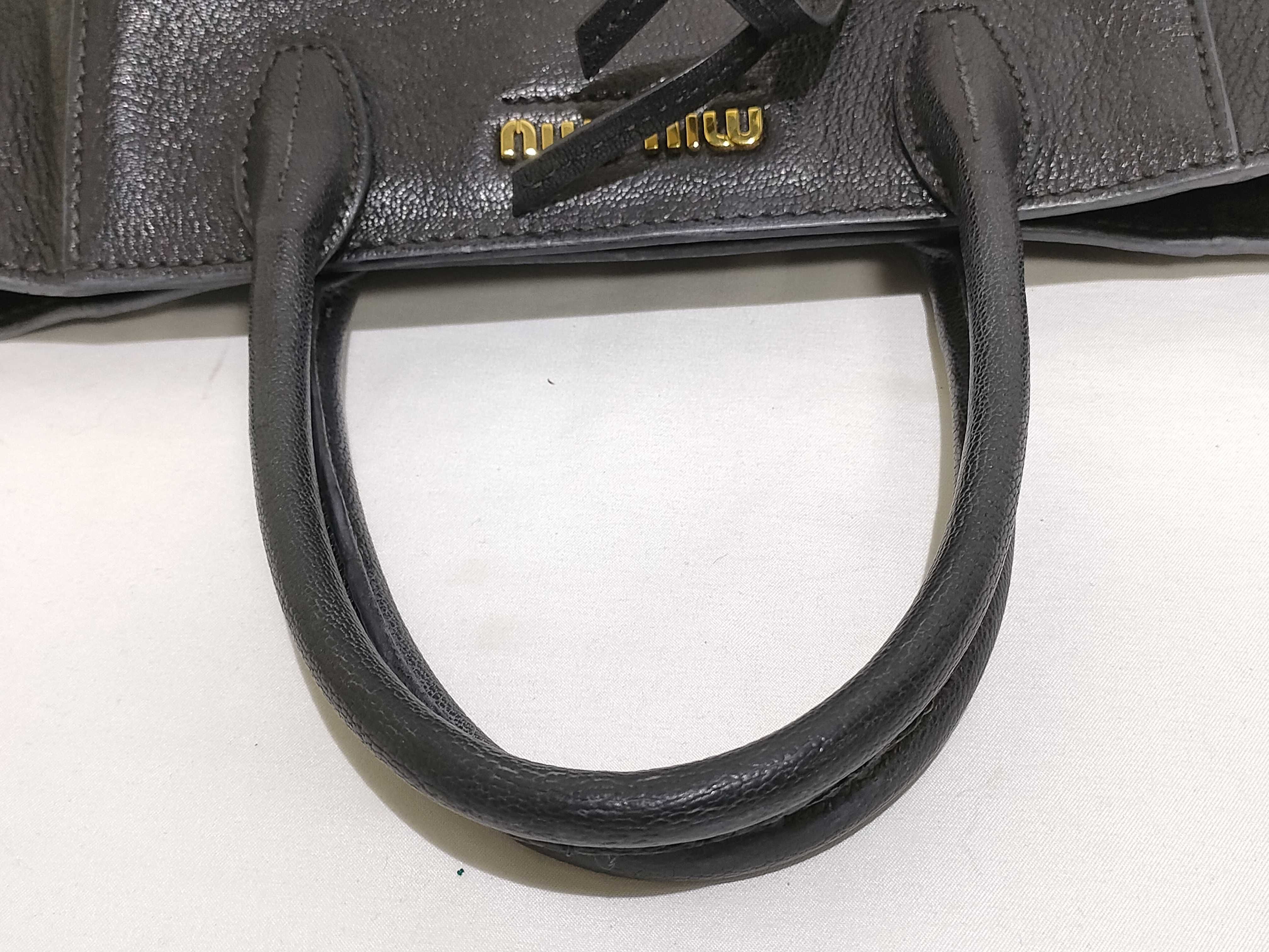 Madras Leather 2-Way Handbag, Black, 5BG143 (Handbag) — view 3