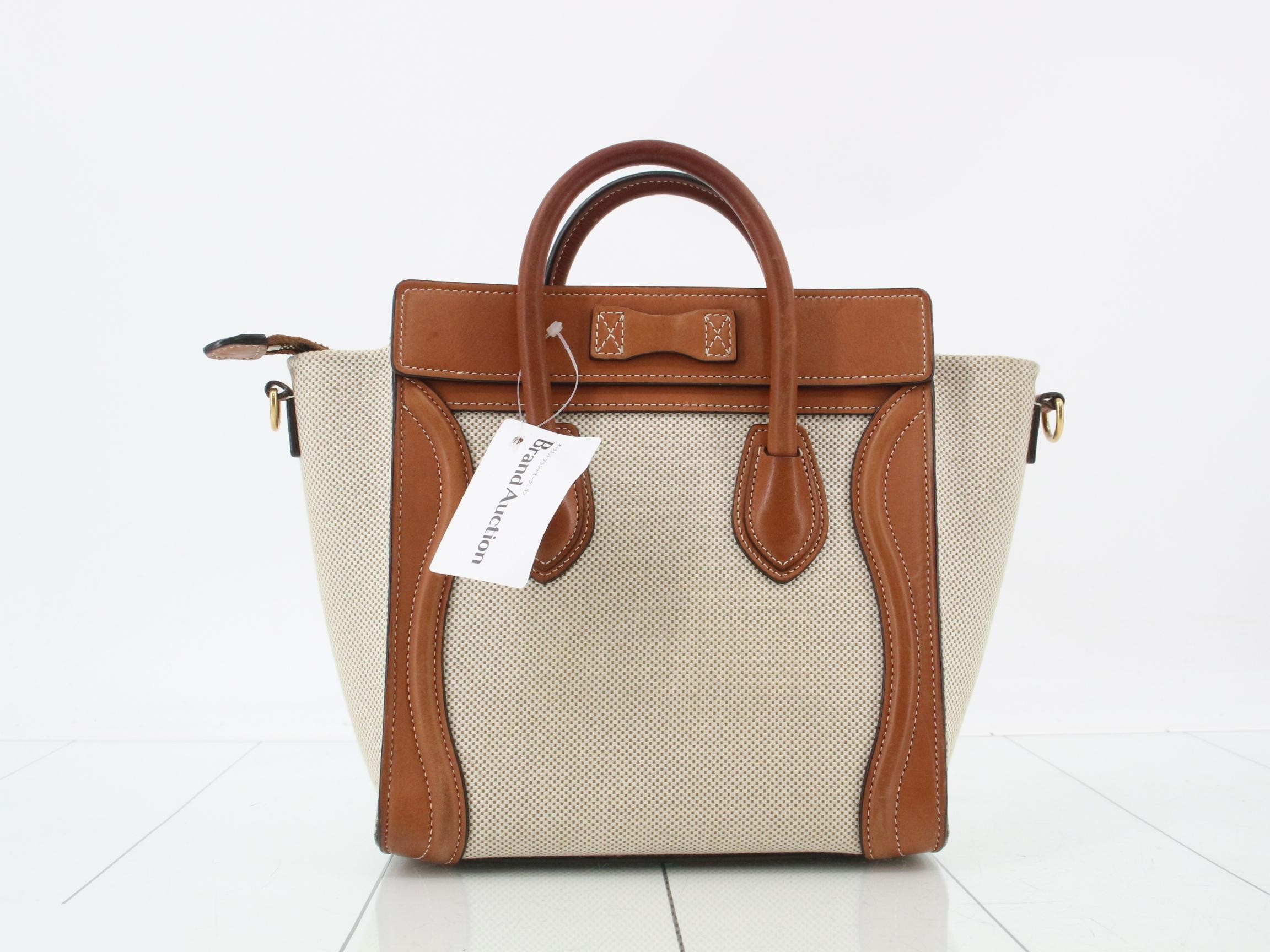 Luggage Micro Shopper 2-Way Handbag with Shoulder Strap — view 2