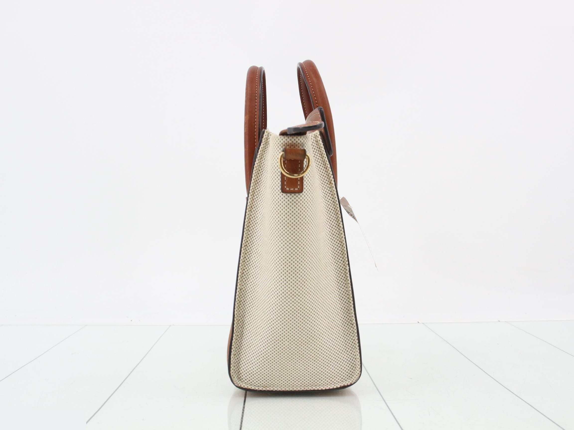 Luggage Micro Shopper 2-Way Handbag with Shoulder Strap — view 3