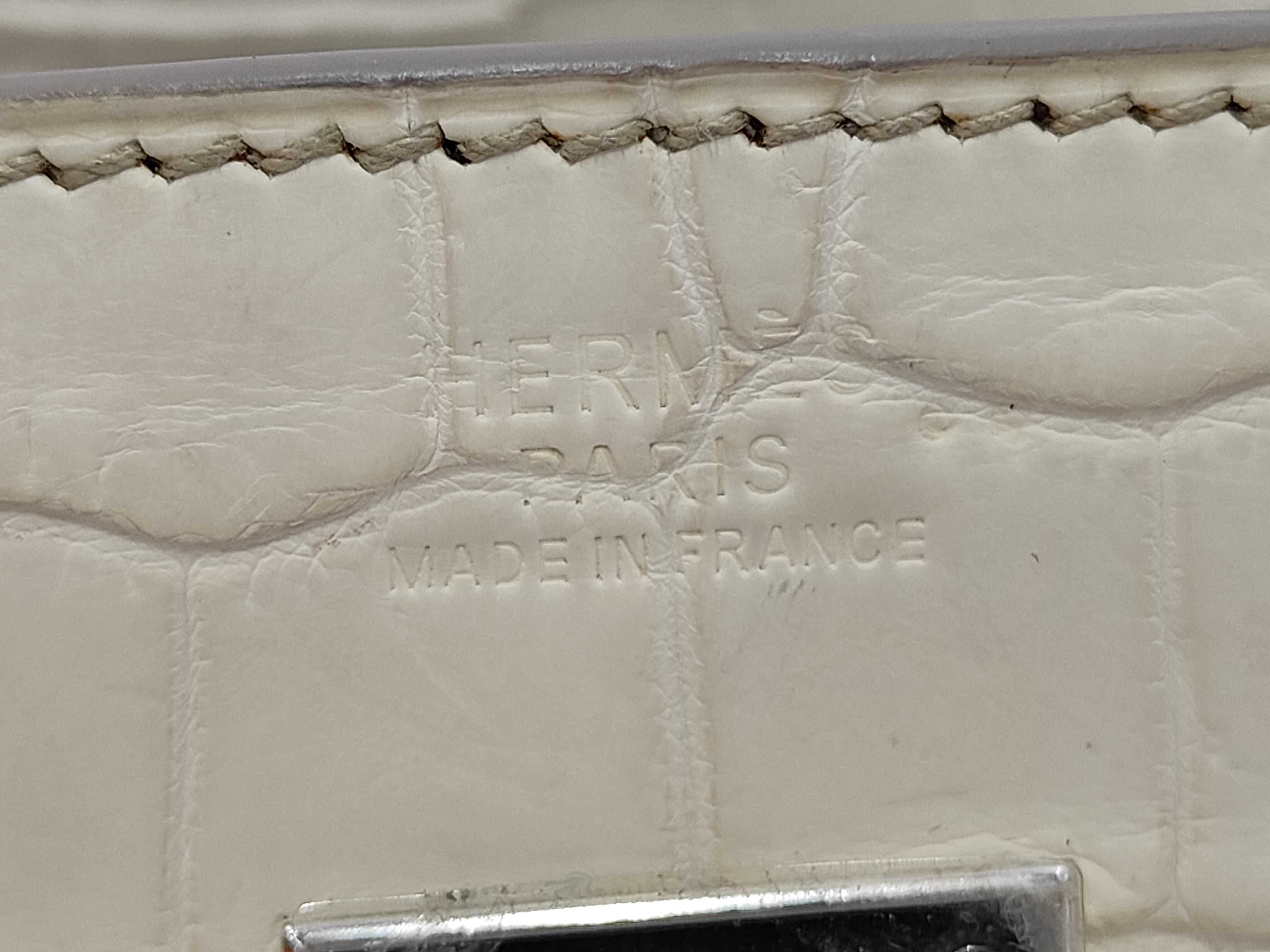 Birkin 30 Himalaya Silver Stamped X Stamp Handbag — view 10