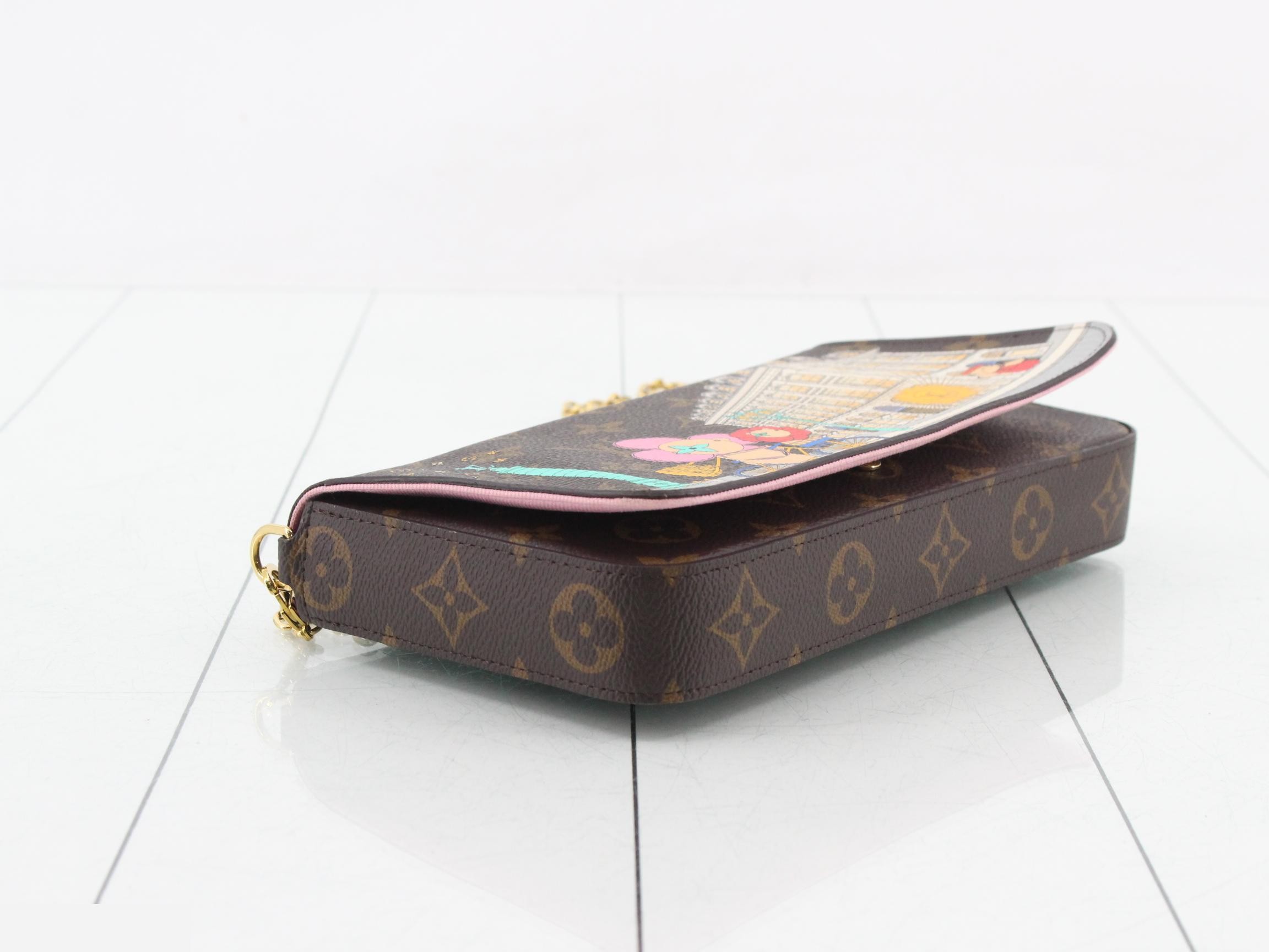 Monogram Pochette Felicie Vivienne Shoulder Bag — view 5