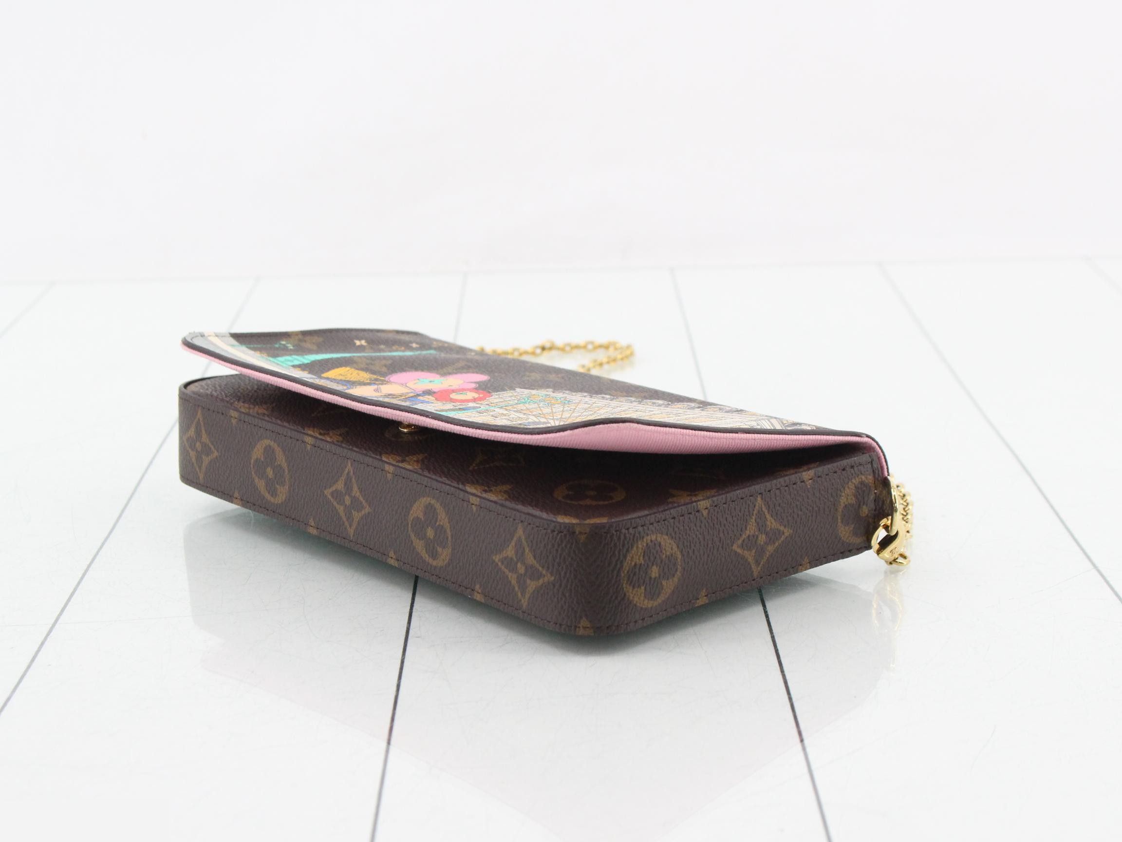 Monogram Pochette Felicie Vivienne Shoulder Bag — view 6