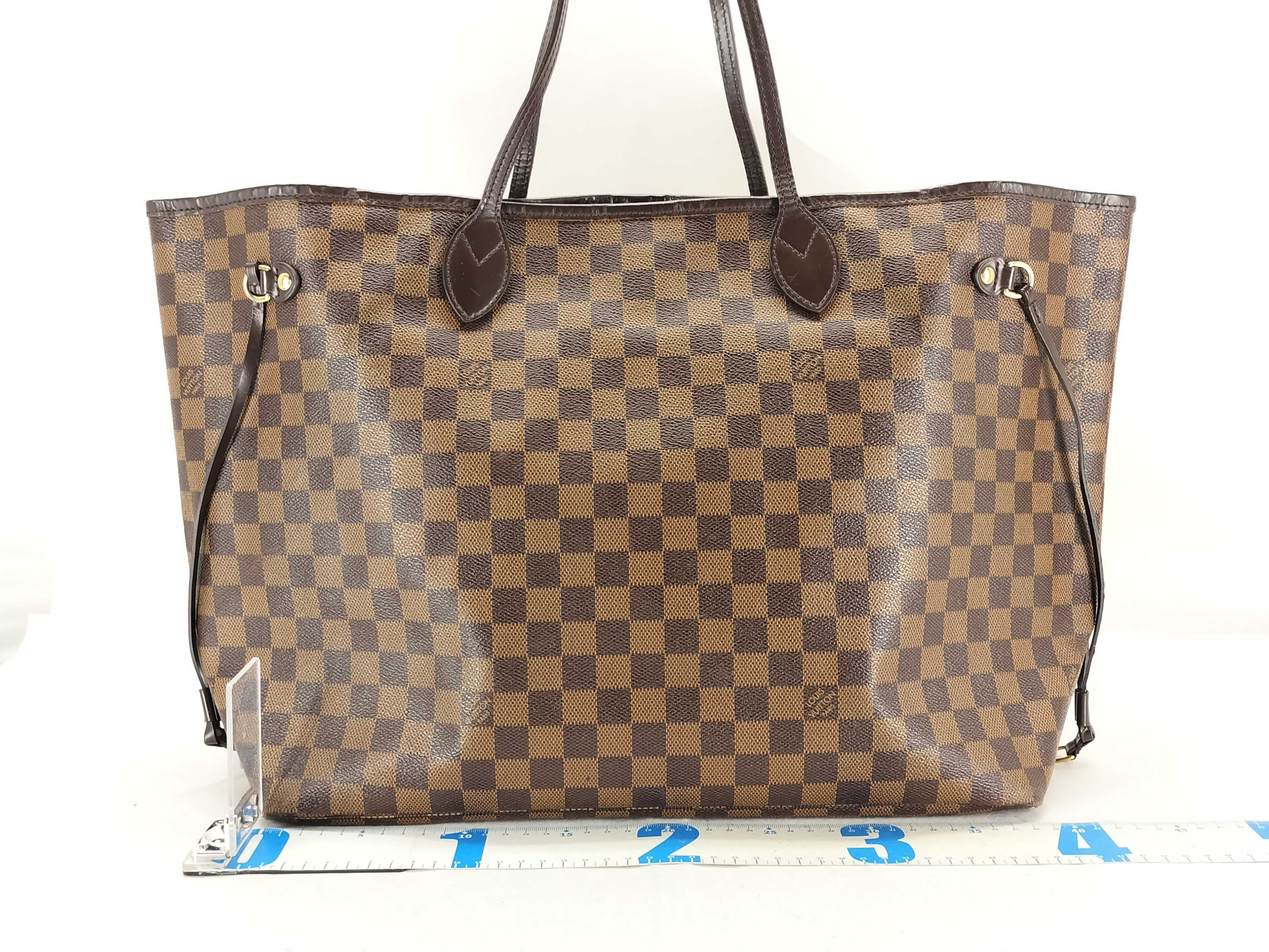 Damier LV Damier Neverfull Tote Bag — view 2