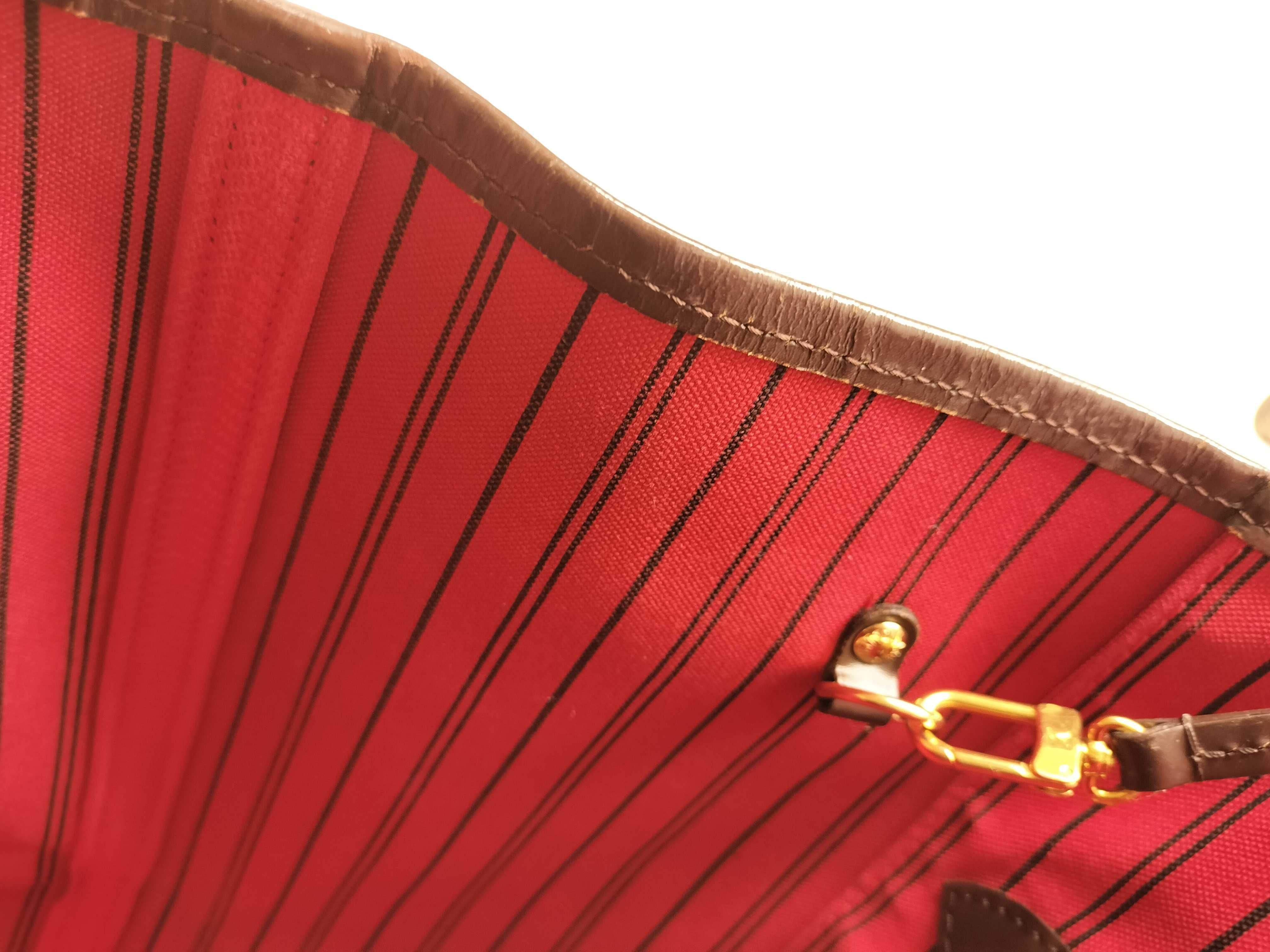 Damier LV Damier Neverfull Tote Bag — view 9