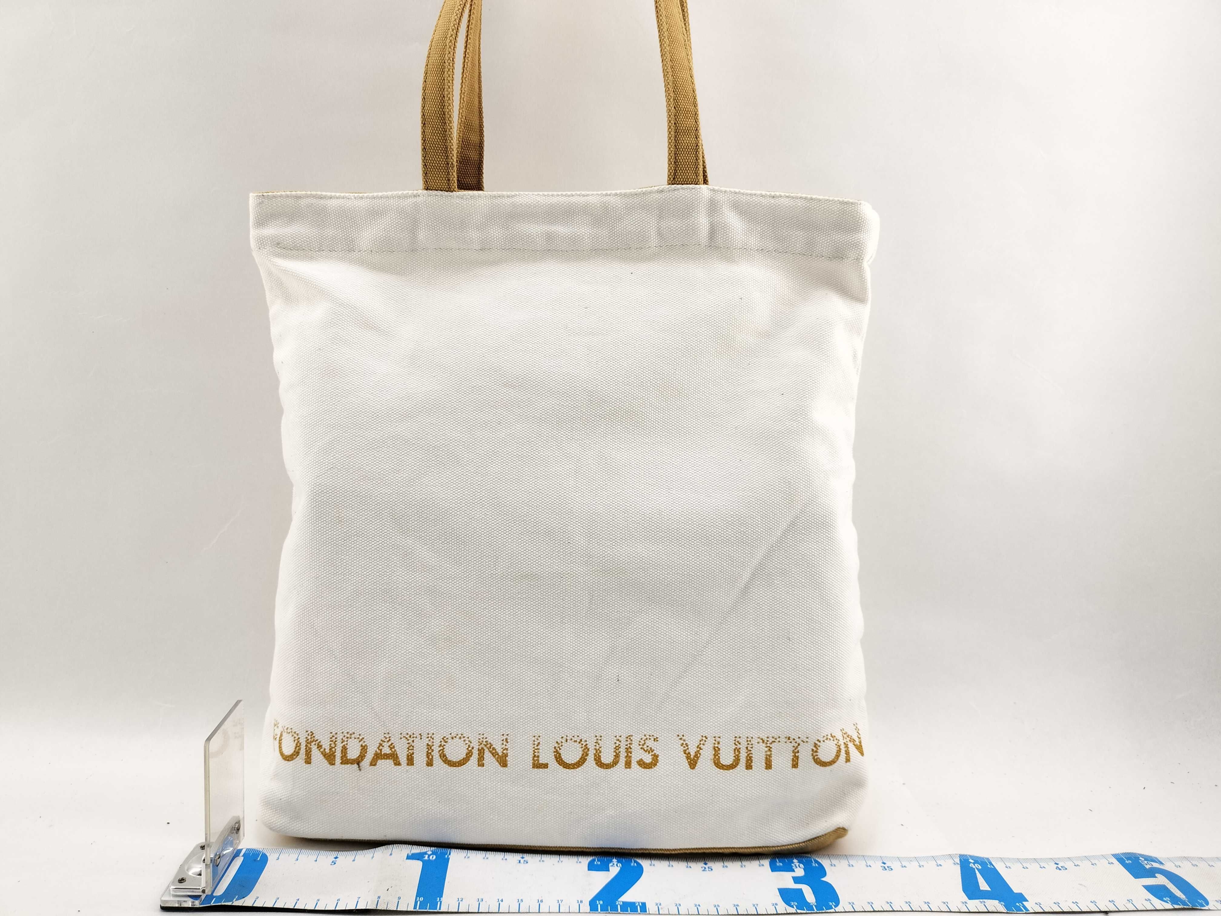 Limited Edition Louis Vuitton Paris Fondation Tote Bag — view 2