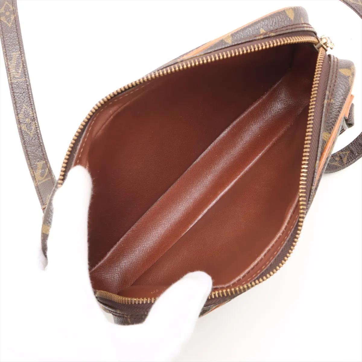 Monogram Pochette Marly Bandouliere M51828 871TH Brown — view 6