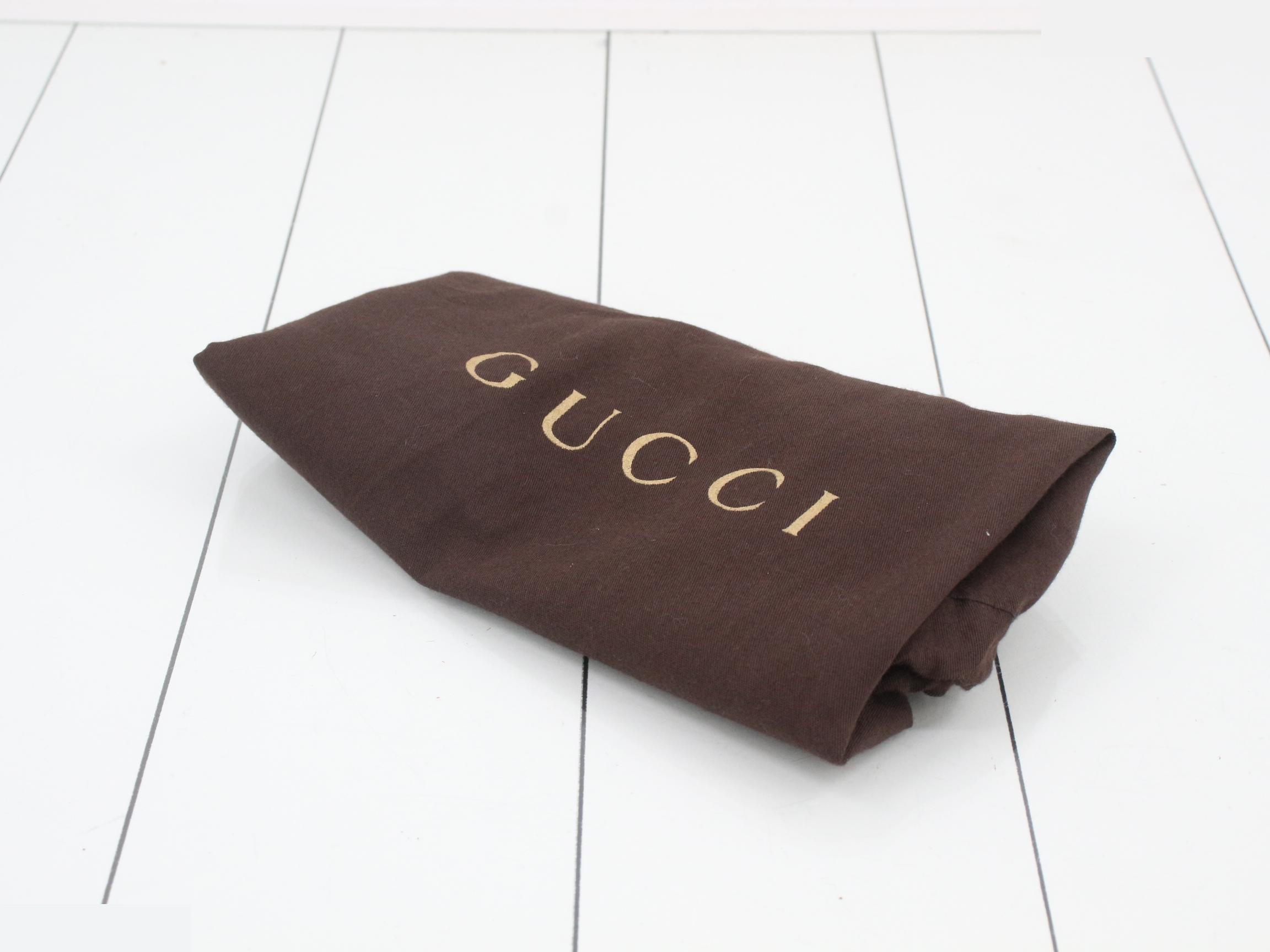 GG Gucci Canvas Leather Crossbody Shoulder Bag — view 7