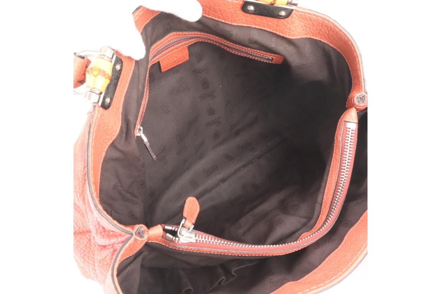 Bamboo 232947 Leather Tote Bag, Shoulder Bag — view 7