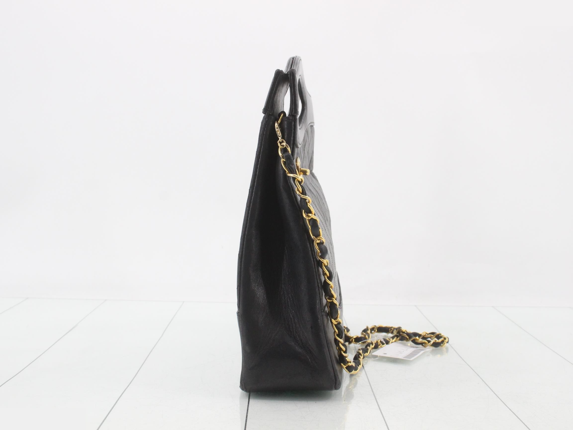 Turnlock Matelassé Lambskin 2-Way Chain Shoulder Bag 1048370 — view 4