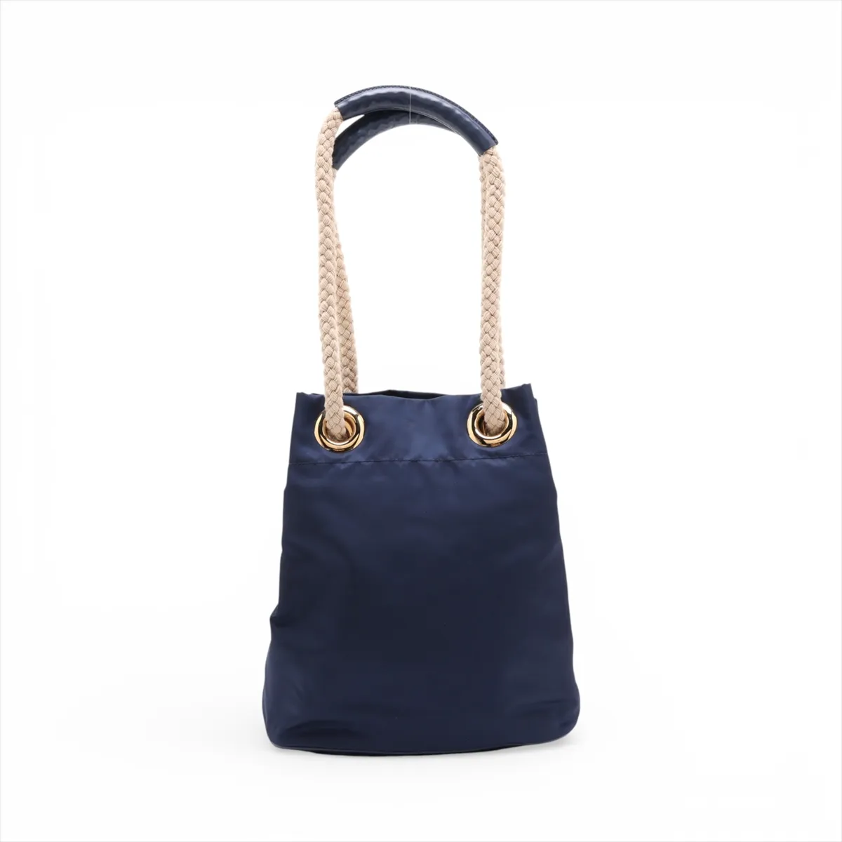 Mariner Small Nylon Tote Bag, Navy — view 2