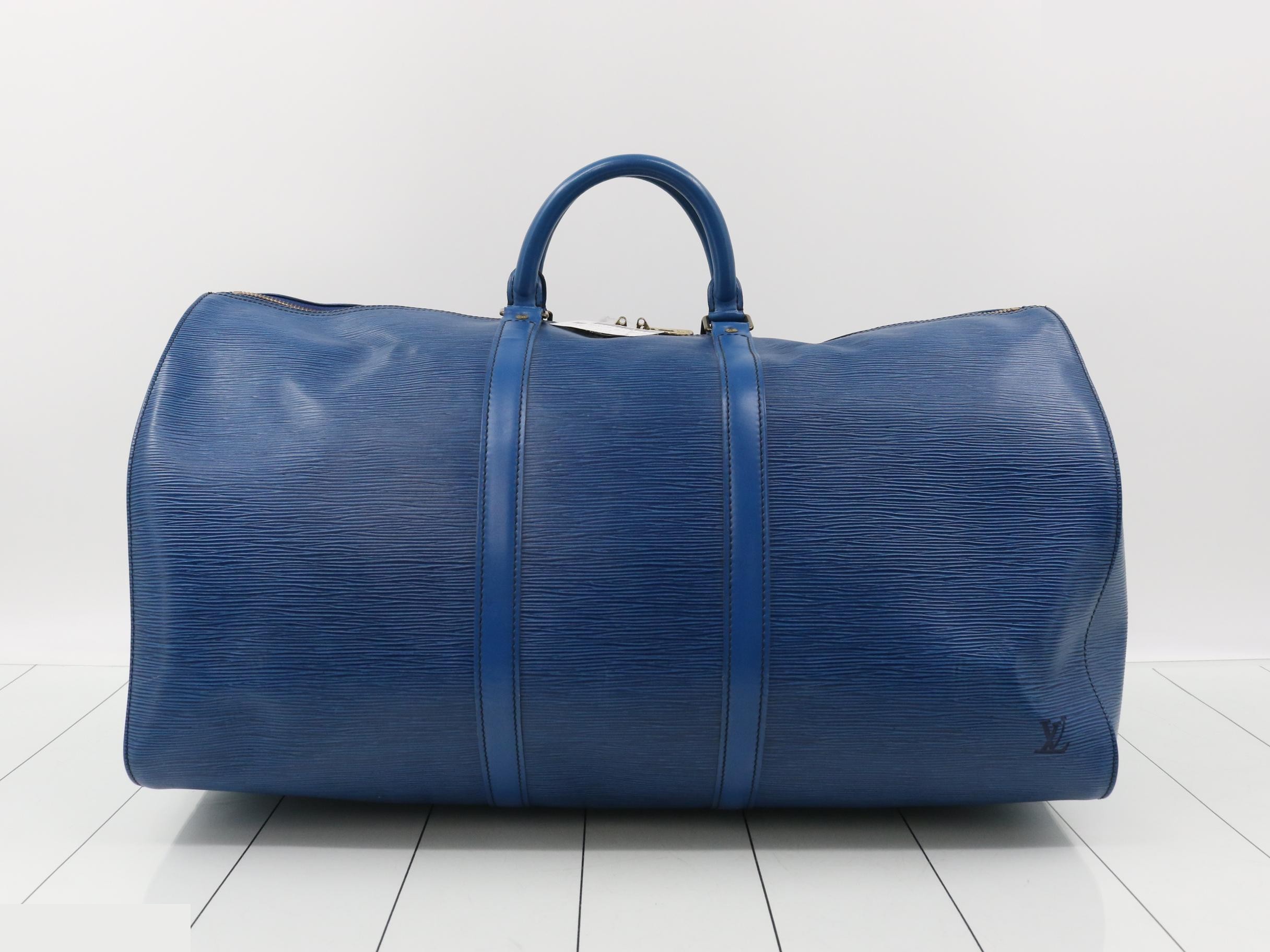 Keepall 55 Toledo Blue