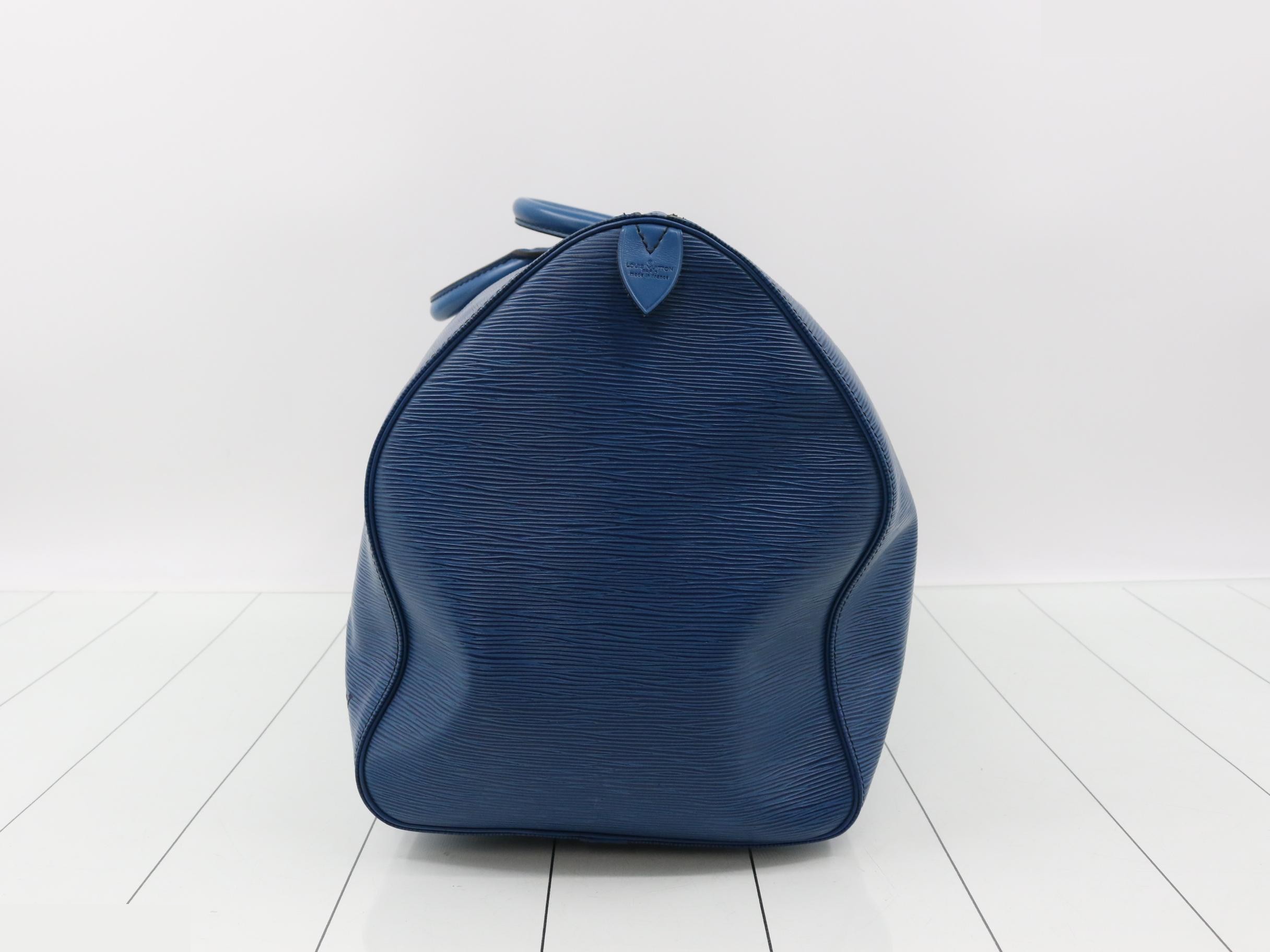 Keepall 55 Toledo Blue — view 3