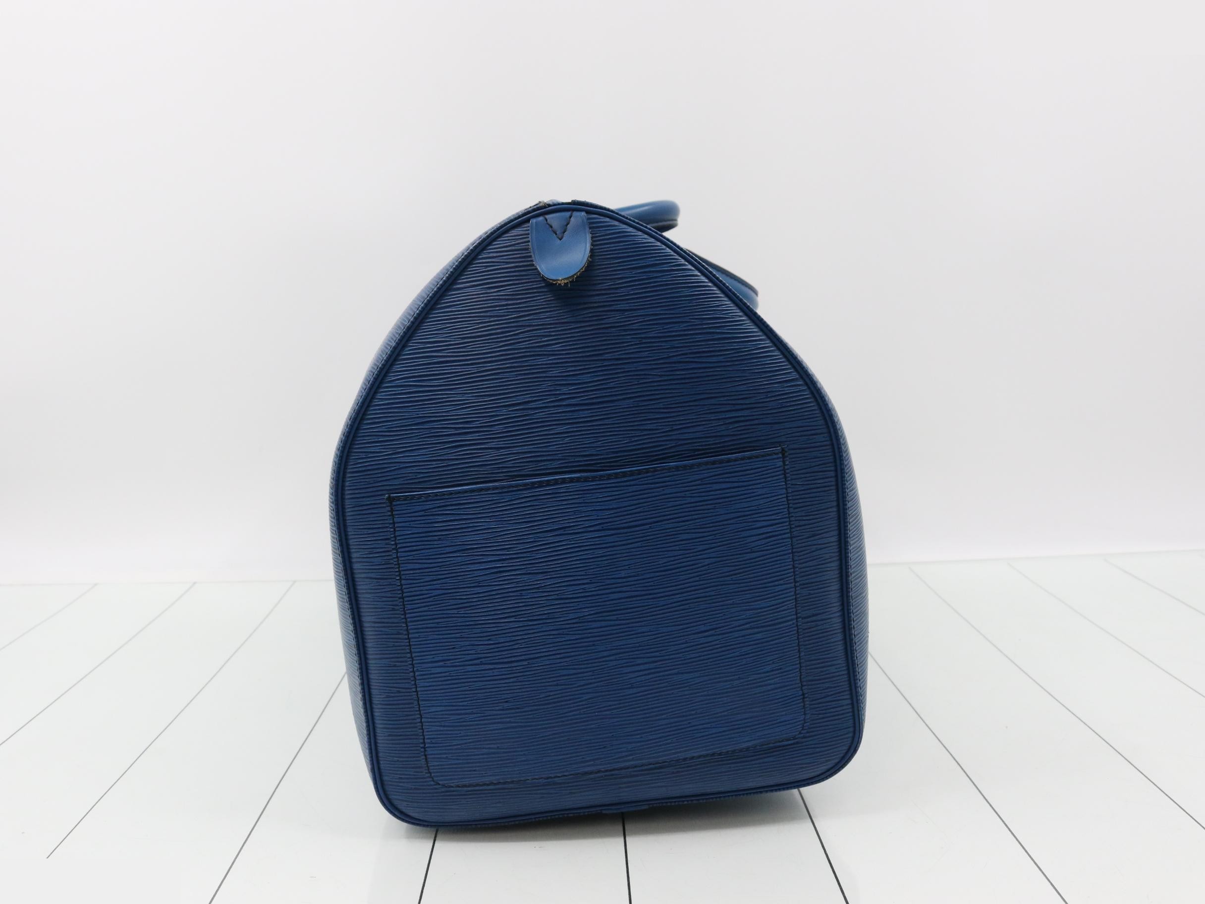 Keepall 55 Toledo Blue — view 4