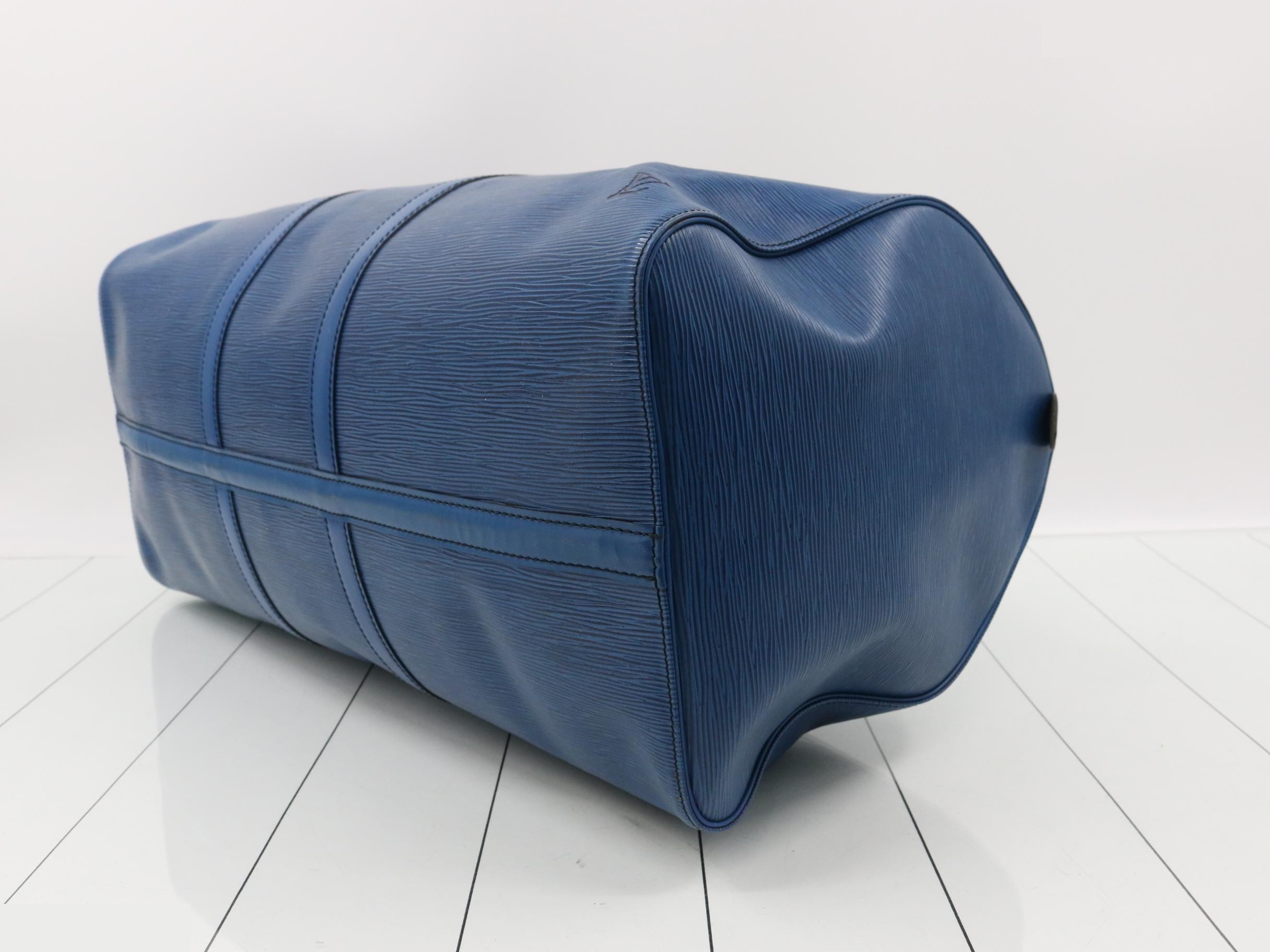 Keepall 55 Toledo Blue — view 6
