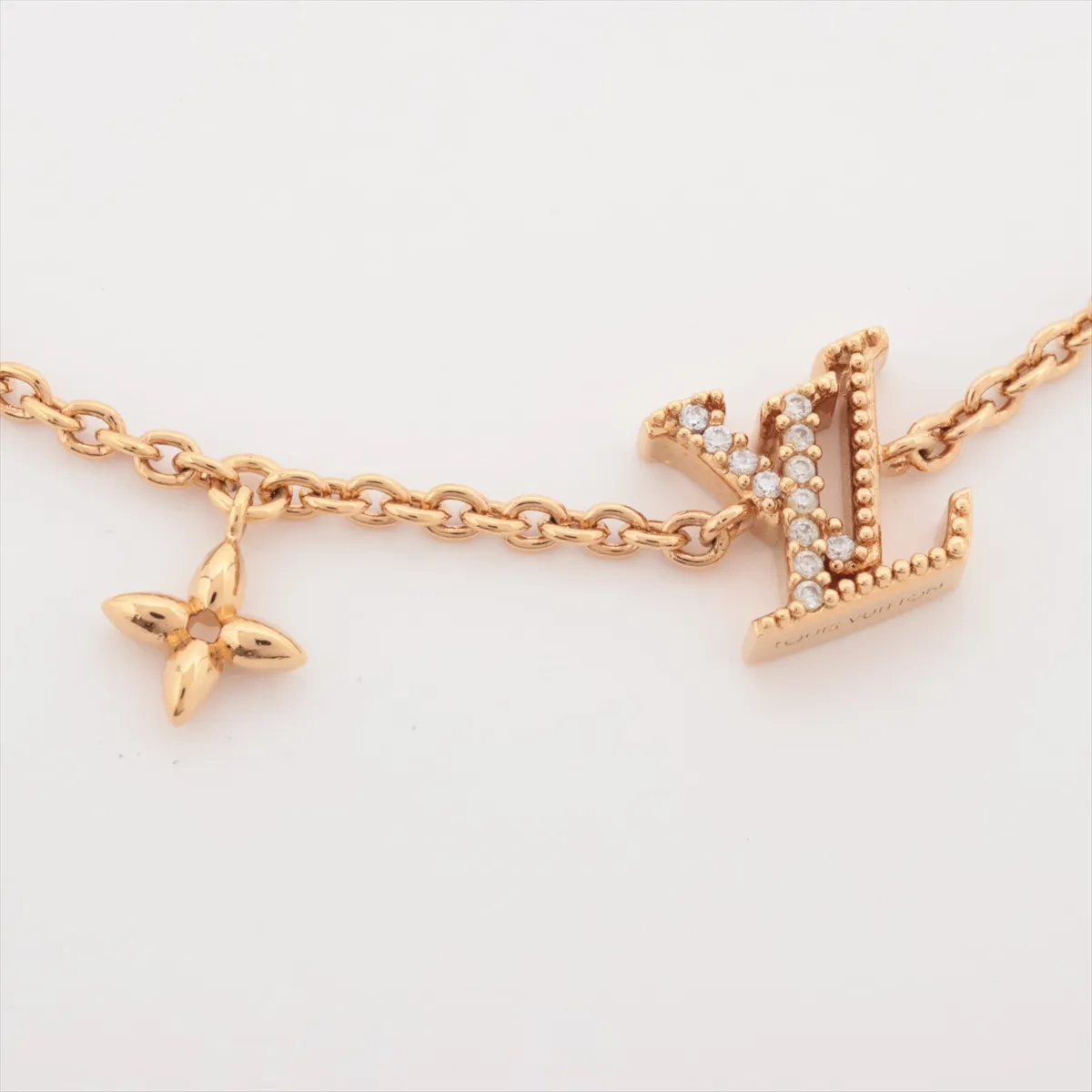M00587 Bracelet LV Iconic TE2244 Bracelet GP x Rhinestone Gold Thread Dull — view 2