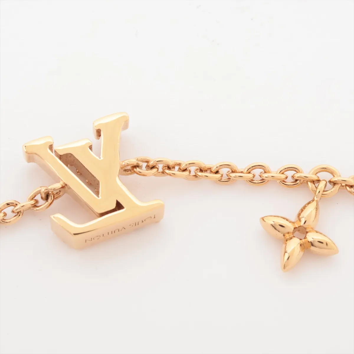 M00587 Bracelet LV Iconic TE2244 Bracelet GP x Rhinestone Gold Thread Dull — view 3
