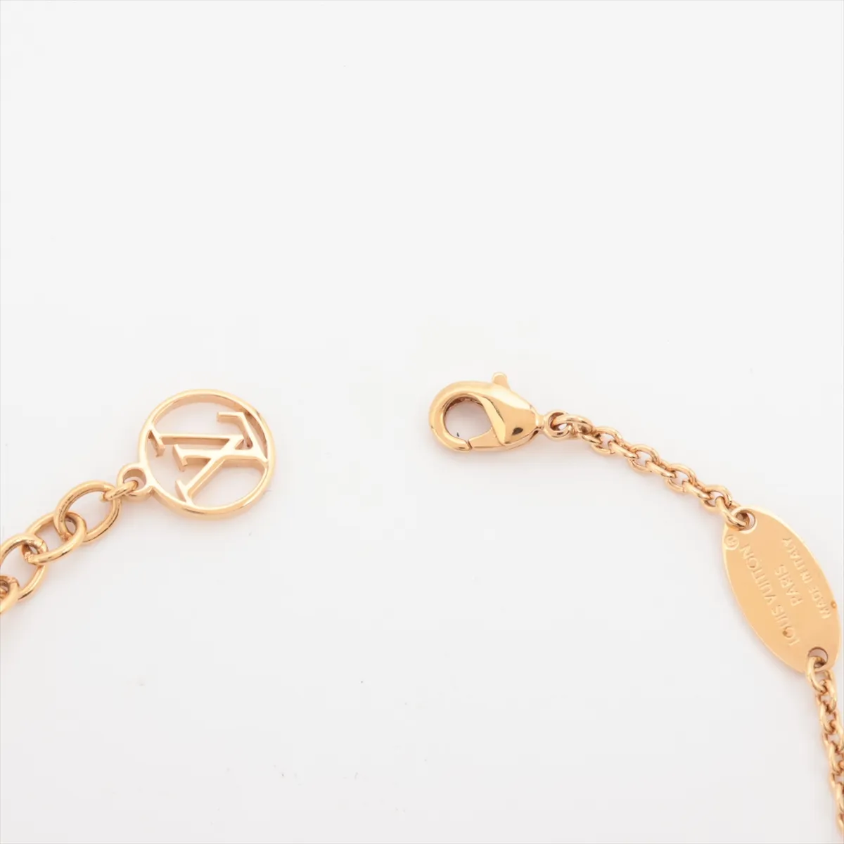 M00587 Bracelet LV Iconic TE2244 Bracelet GP x Rhinestone Gold Thread Dull — view 4