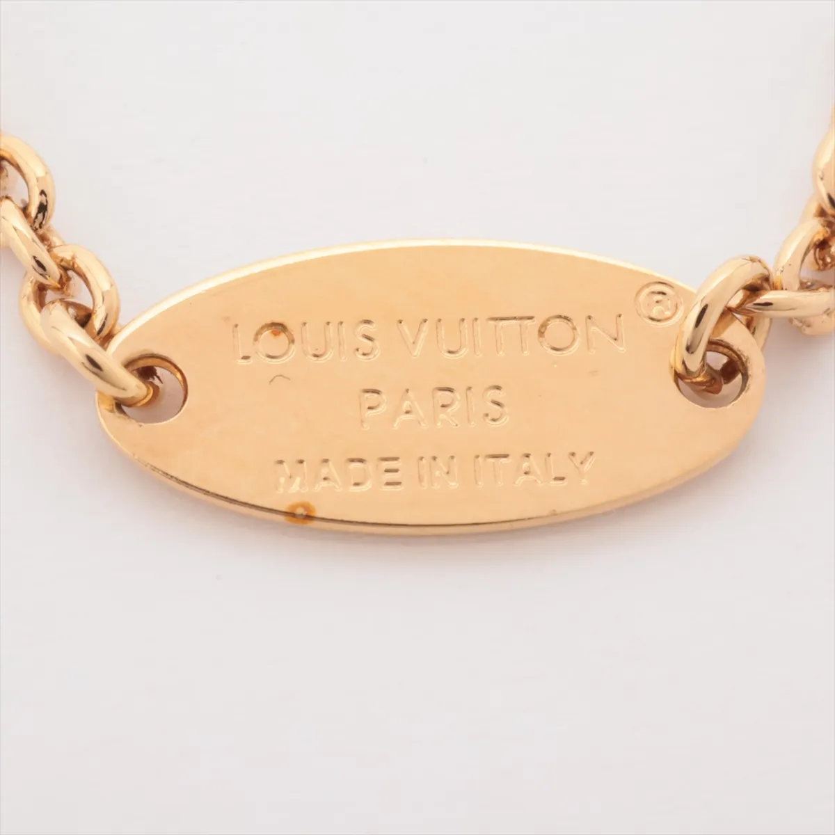 M00587 Bracelet LV Iconic TE2244 Bracelet GP x Rhinestone Gold Thread Dull — view 5