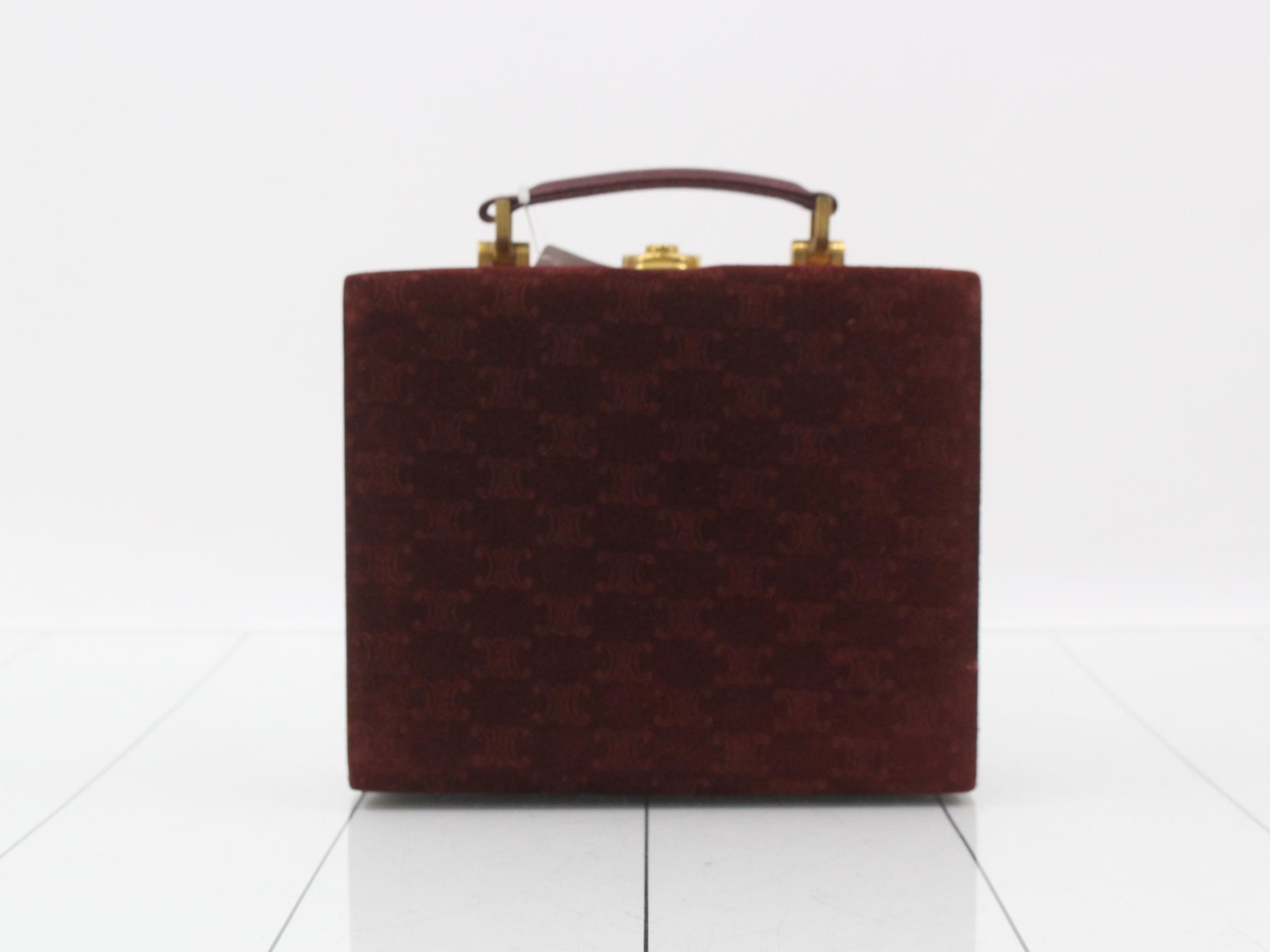 Triomphe Vanity Handbag Jewelry Box — view 2