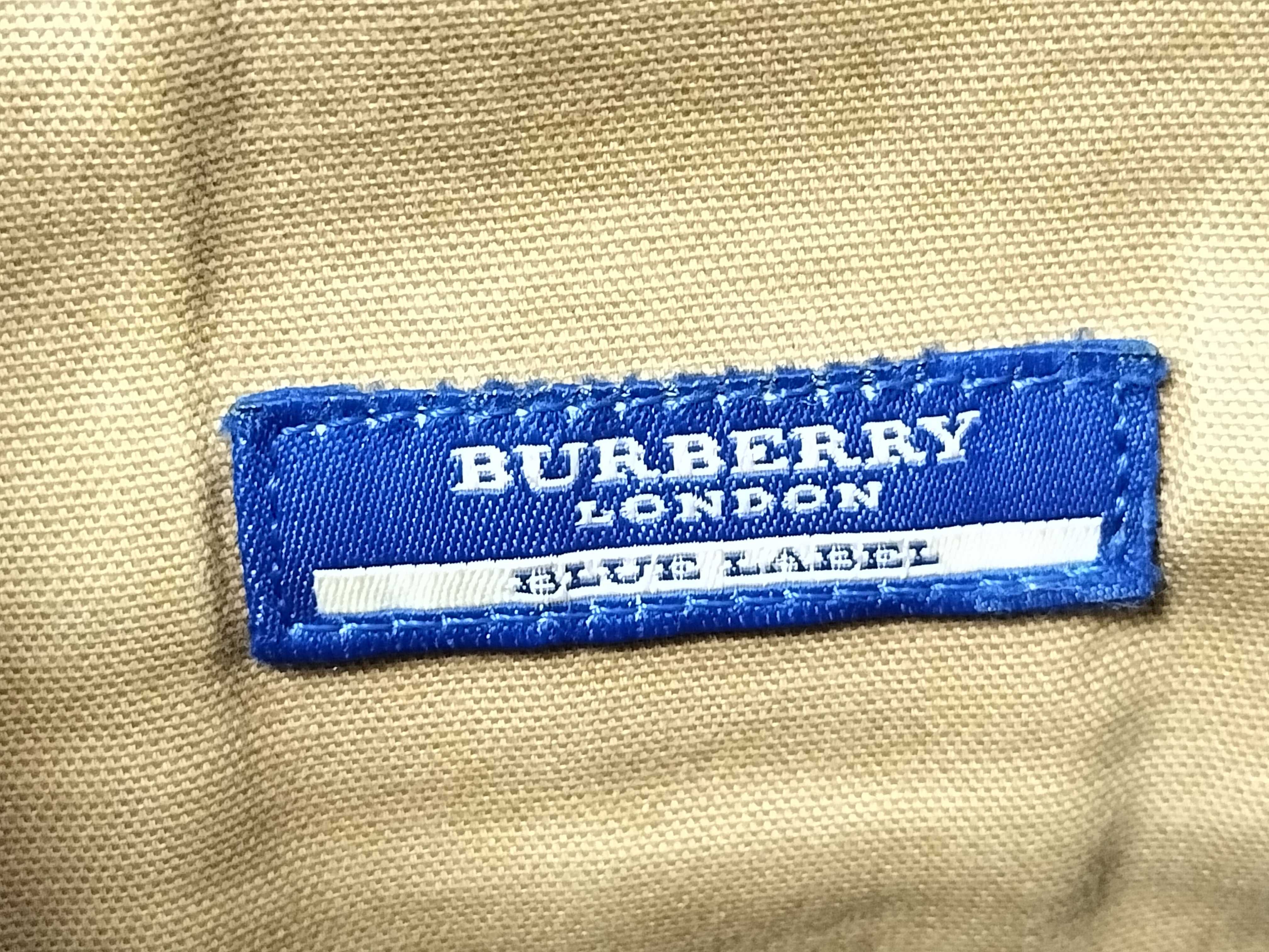 Blue Label Nova Check Shoulder Bag (Canvas x Leather) — view 10
