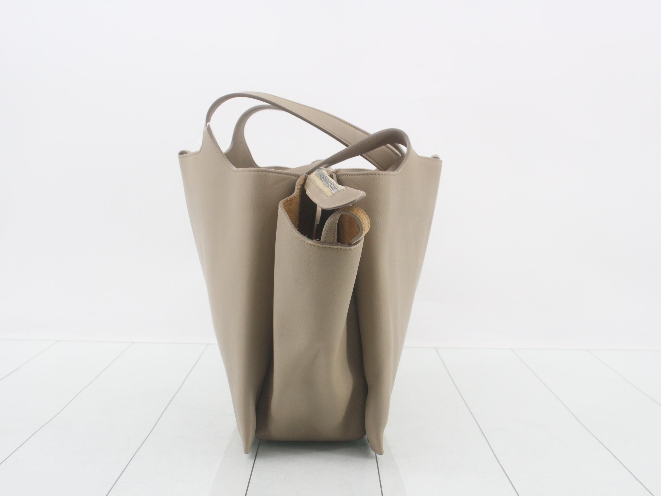 Leather tote bag — view 3