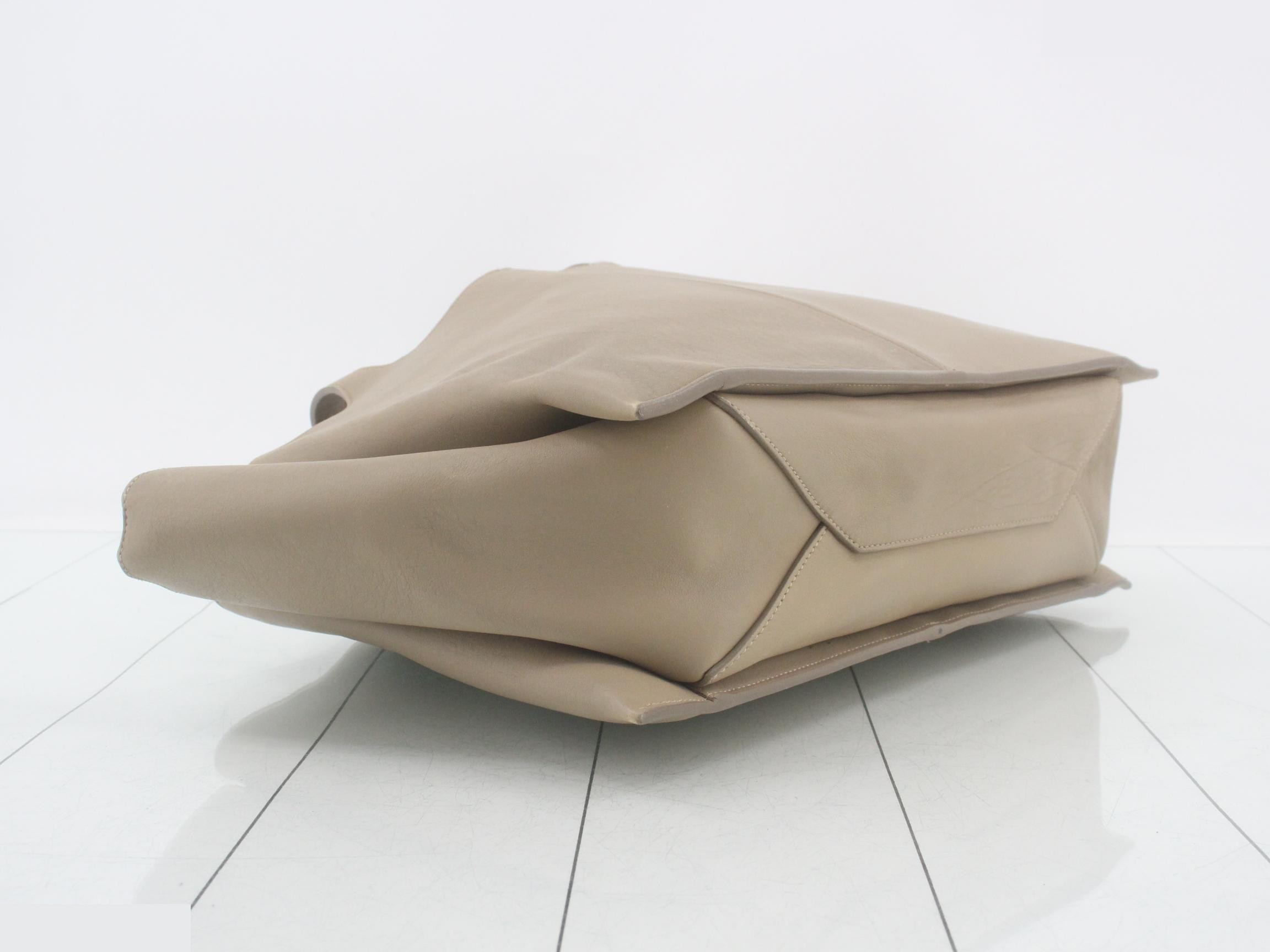 Leather tote bag — view 5