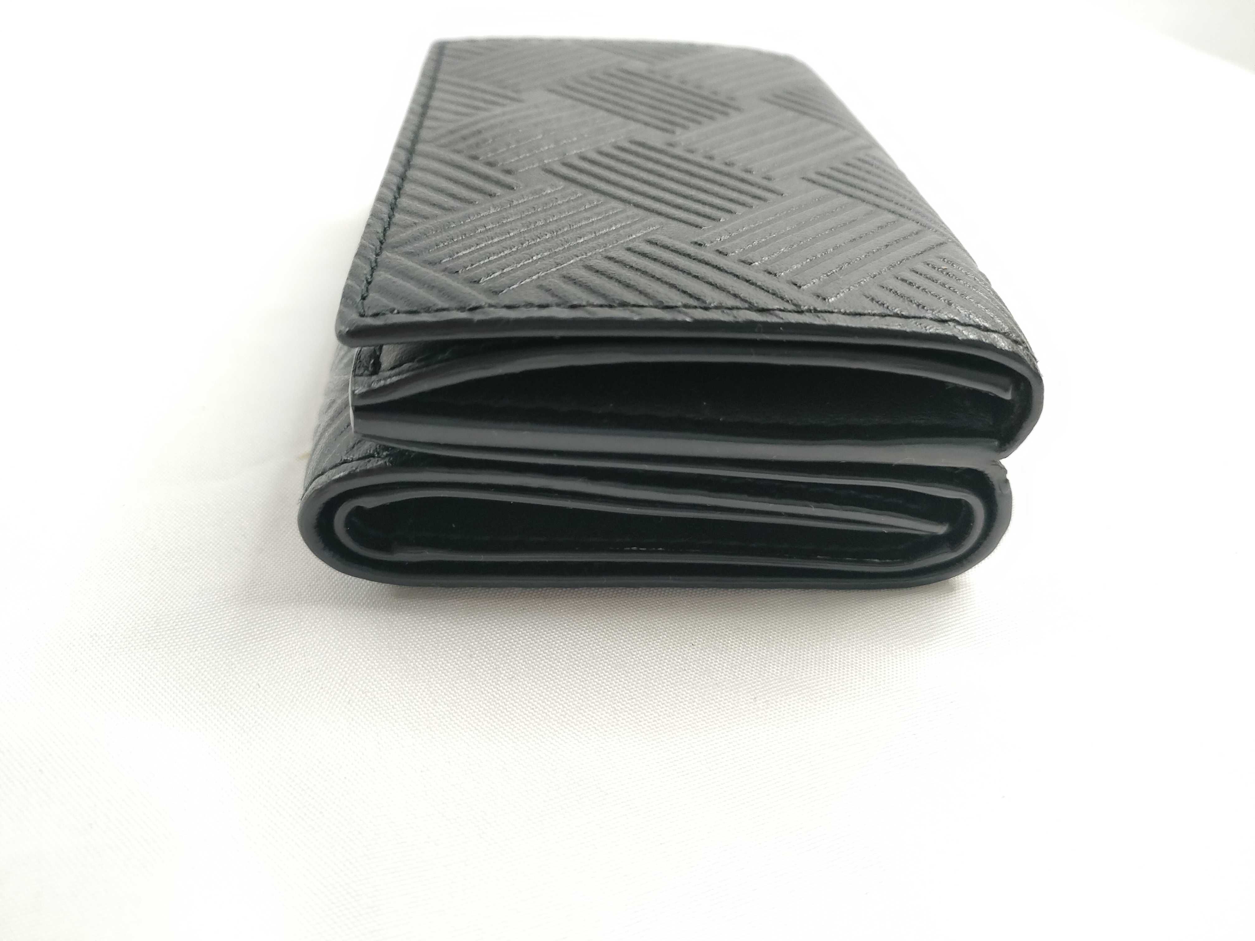 Intrecciato Tri-fold Wallet, Debossed Intrecciato, Compact Wallet — view 5