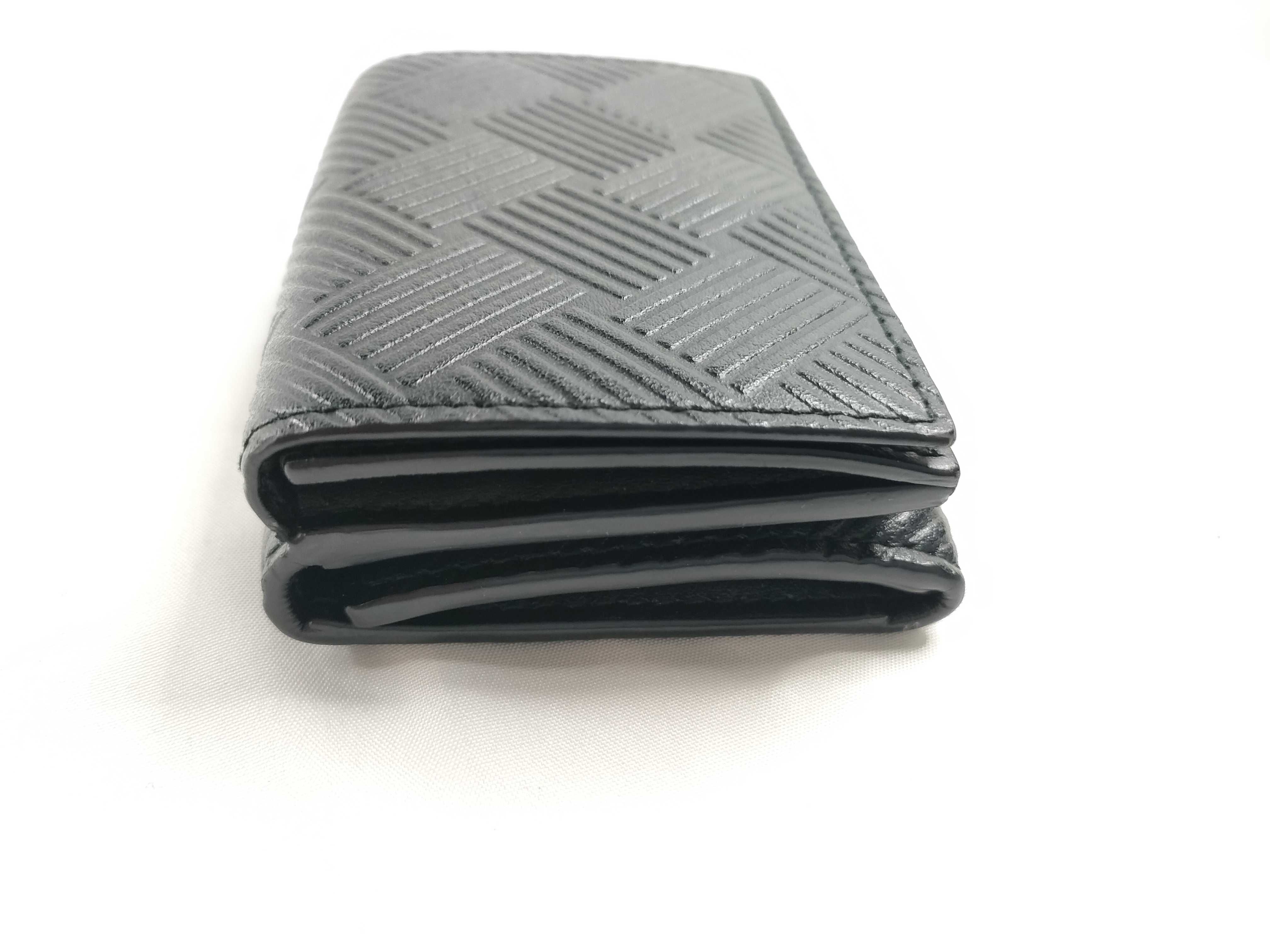 Intrecciato Tri-fold Wallet, Debossed Intrecciato, Compact Wallet — view 7