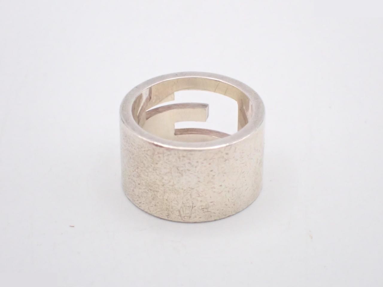 G Ring, Sterling Silver 925, 11g, Size 12 — view 2