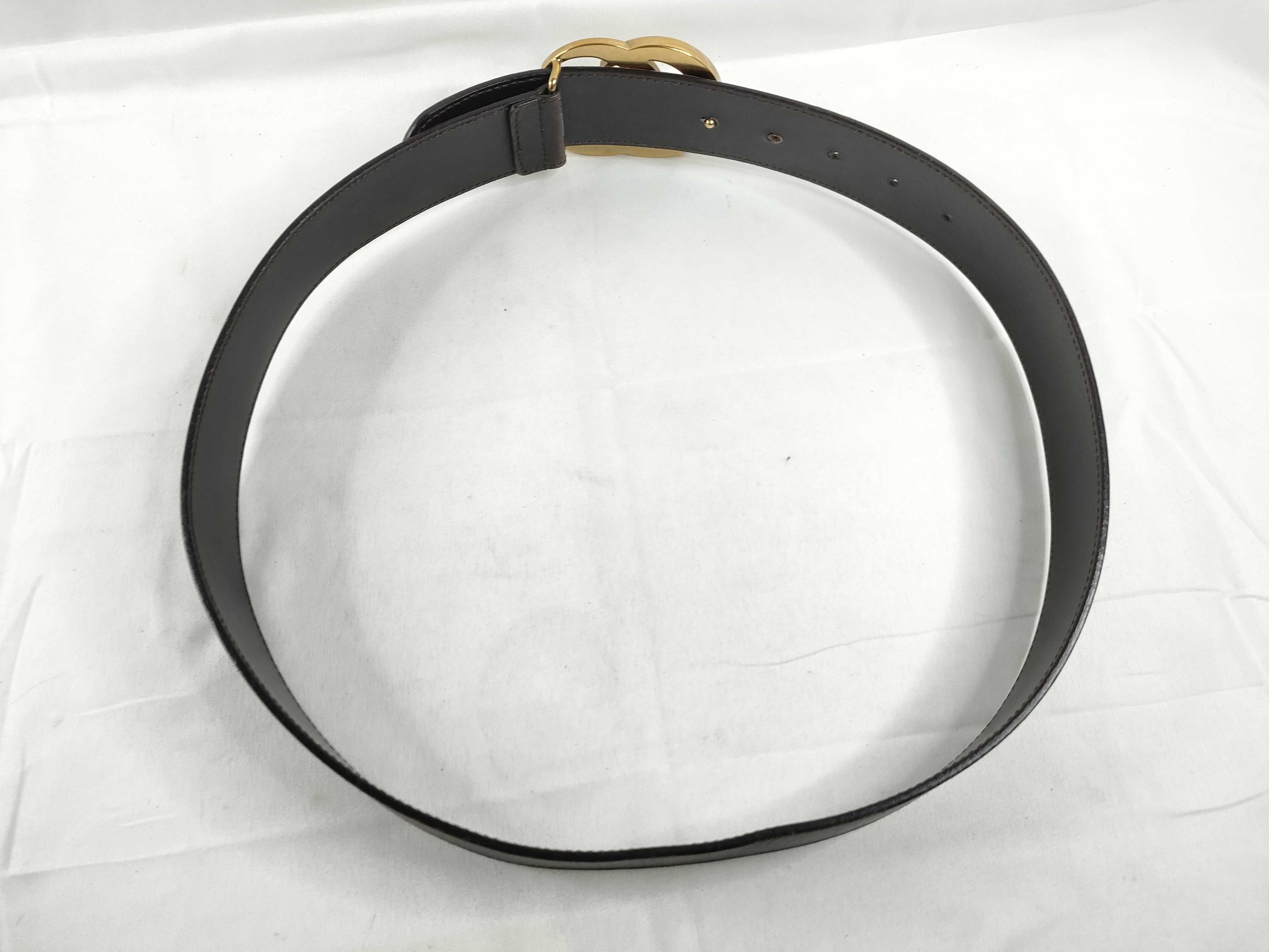 GG Marmont Belt, Brown, Size 80 — view 2