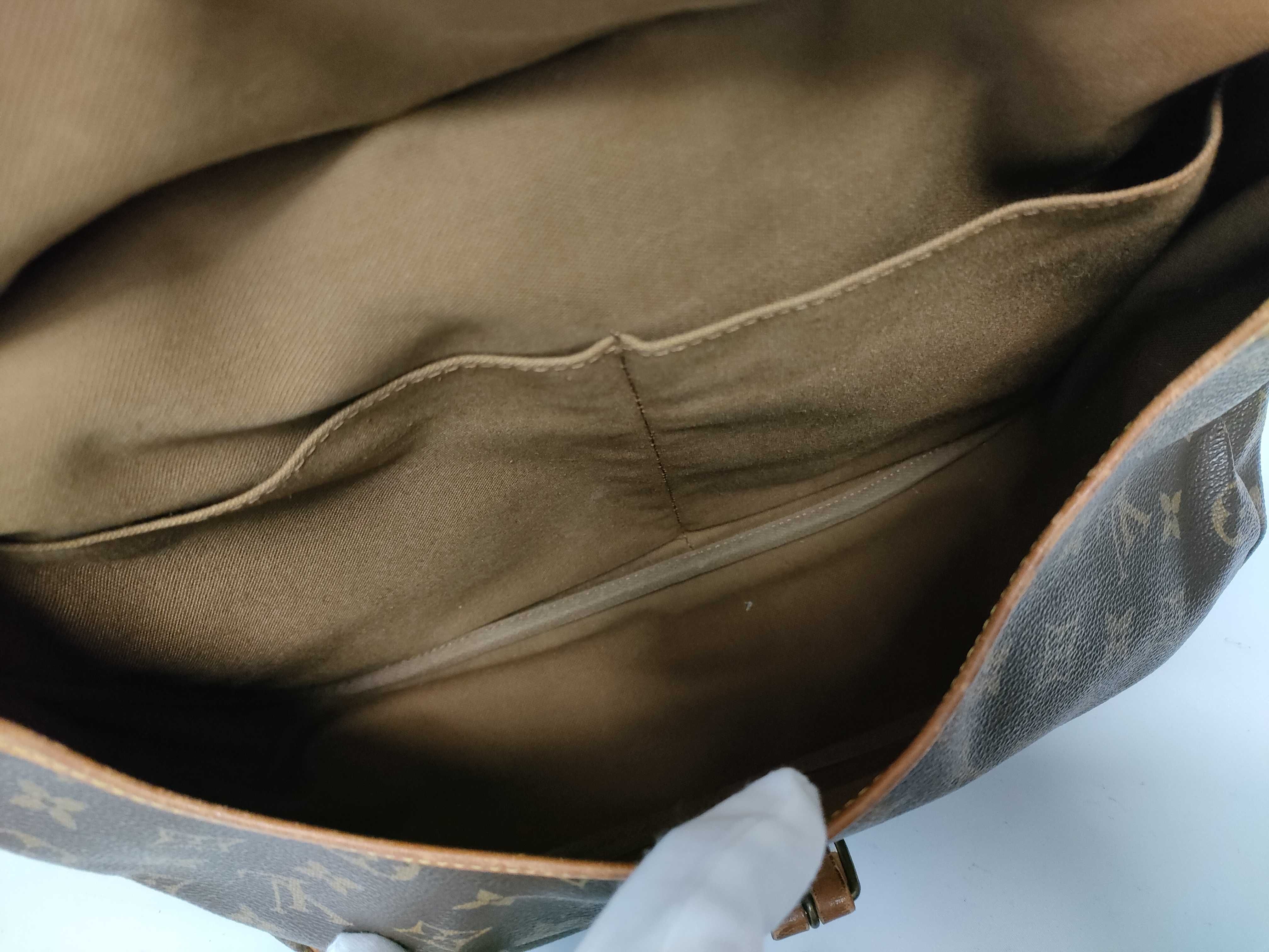 Monogram Louis Vuitton M42254 Saumur GM AR0915 Monogram Shoulder Bag — view 11