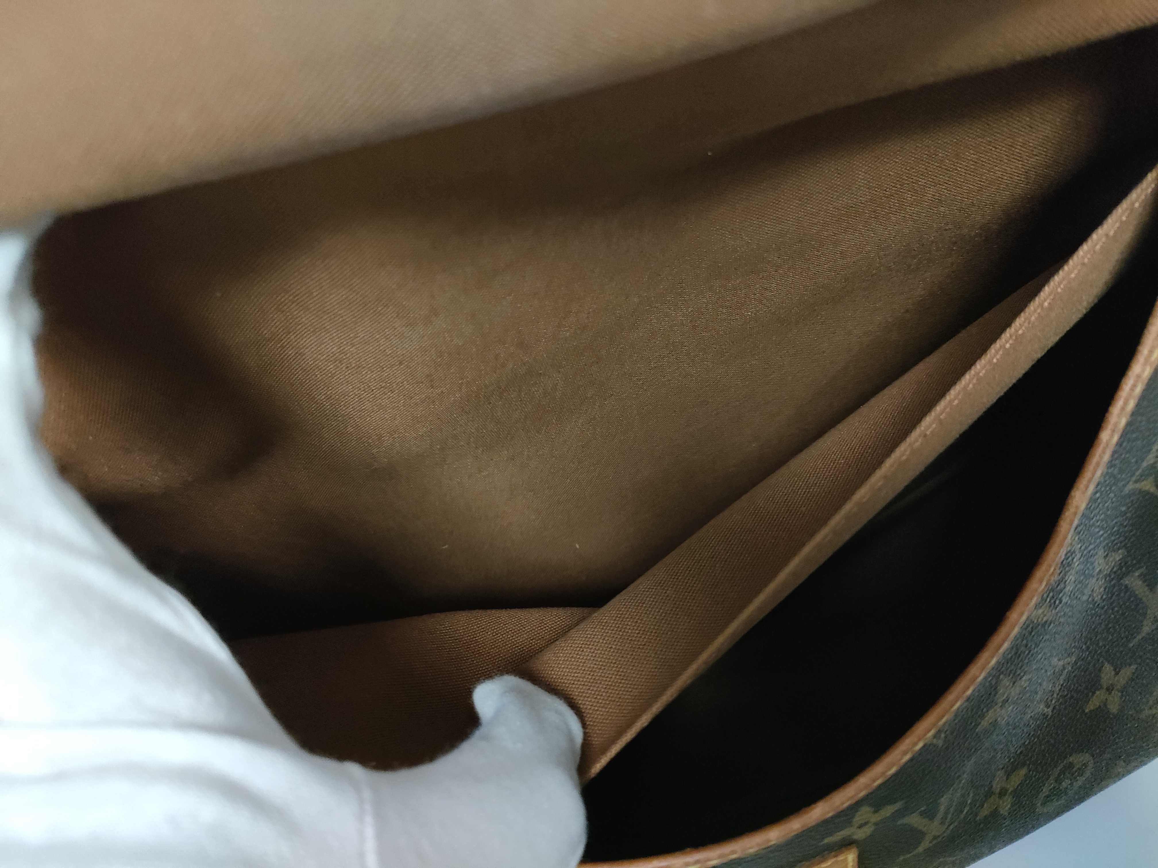 Monogram Louis Vuitton M42254 Saumur GM AR0915 Monogram Shoulder Bag — view 14