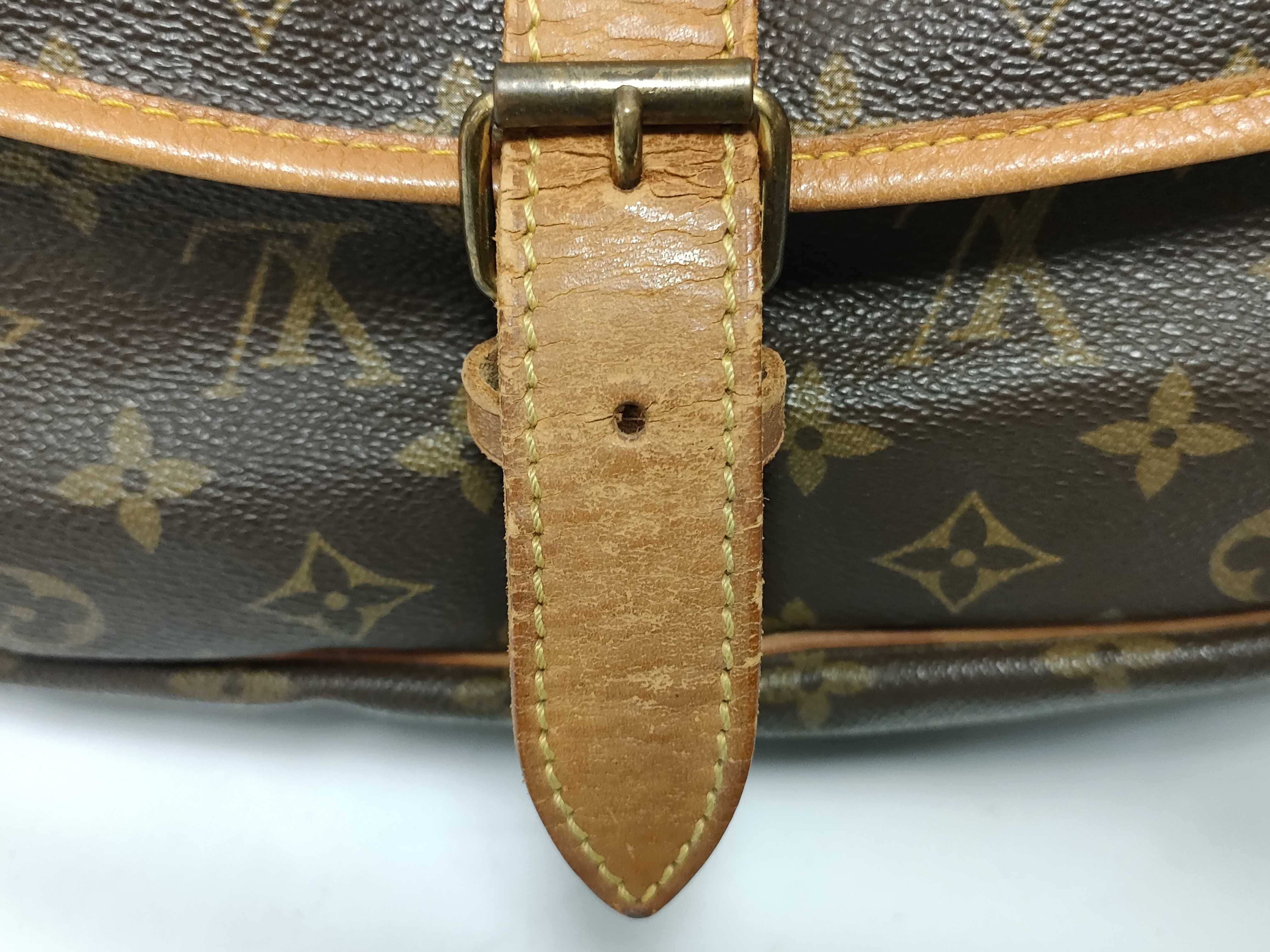 Monogram Louis Vuitton M42254 Saumur GM AR0915 Monogram Shoulder Bag — view 7