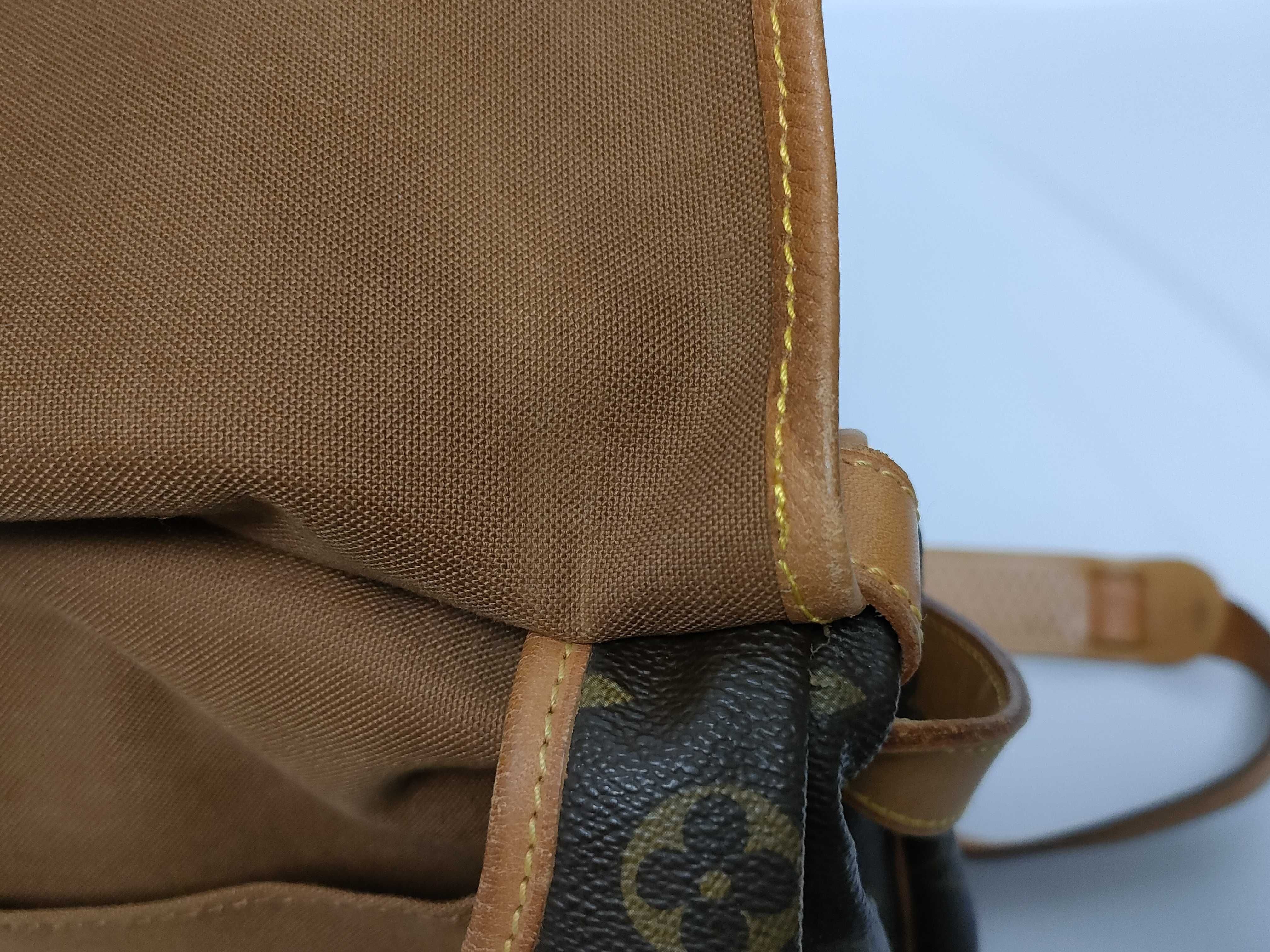 Monogram Louis Vuitton M42254 Saumur GM AR0915 Monogram Shoulder Bag — view 10