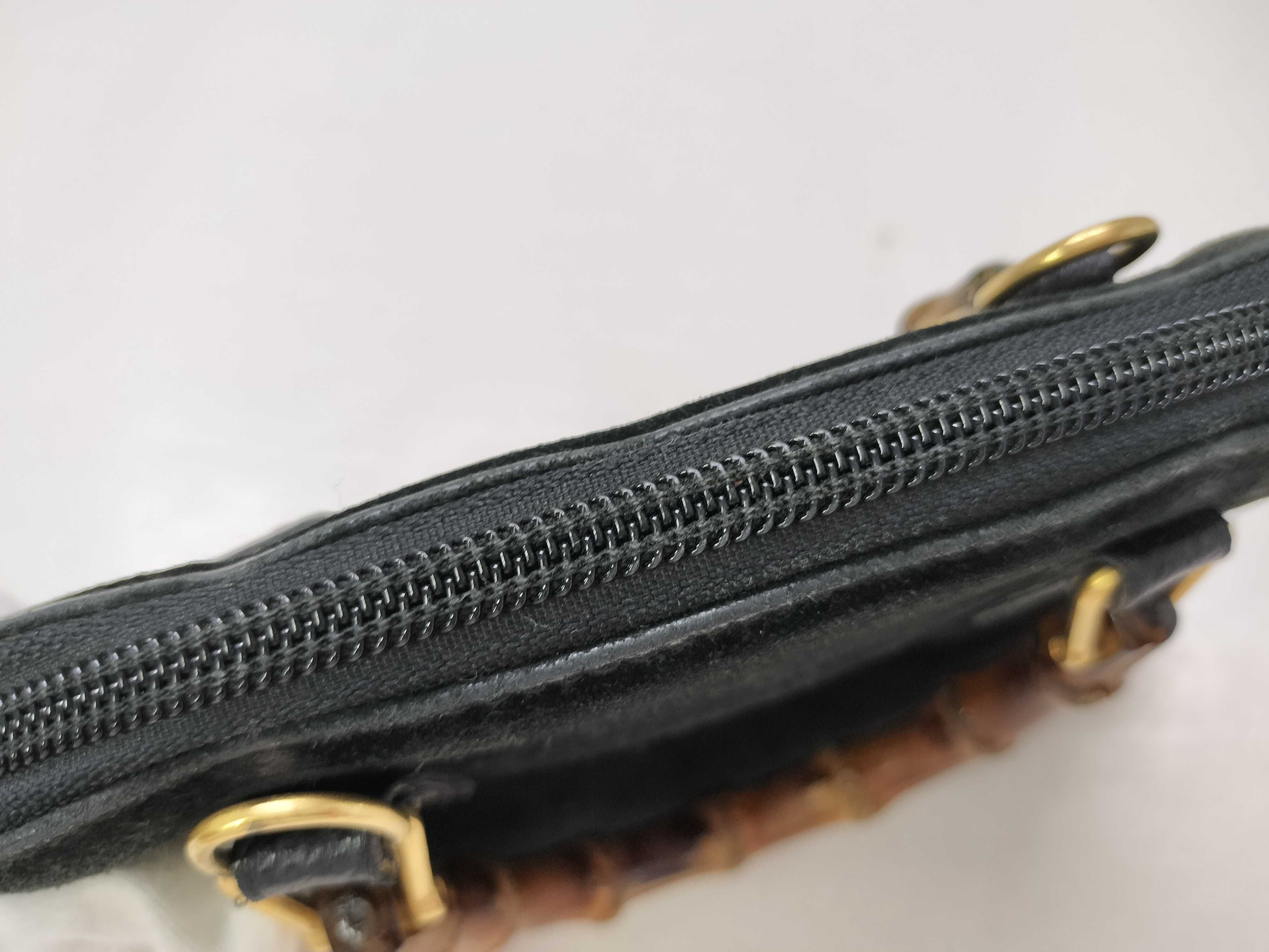 Bamboo 2-way Mini Handbag, Black, 007.2032.0231, with Strap. — view 6