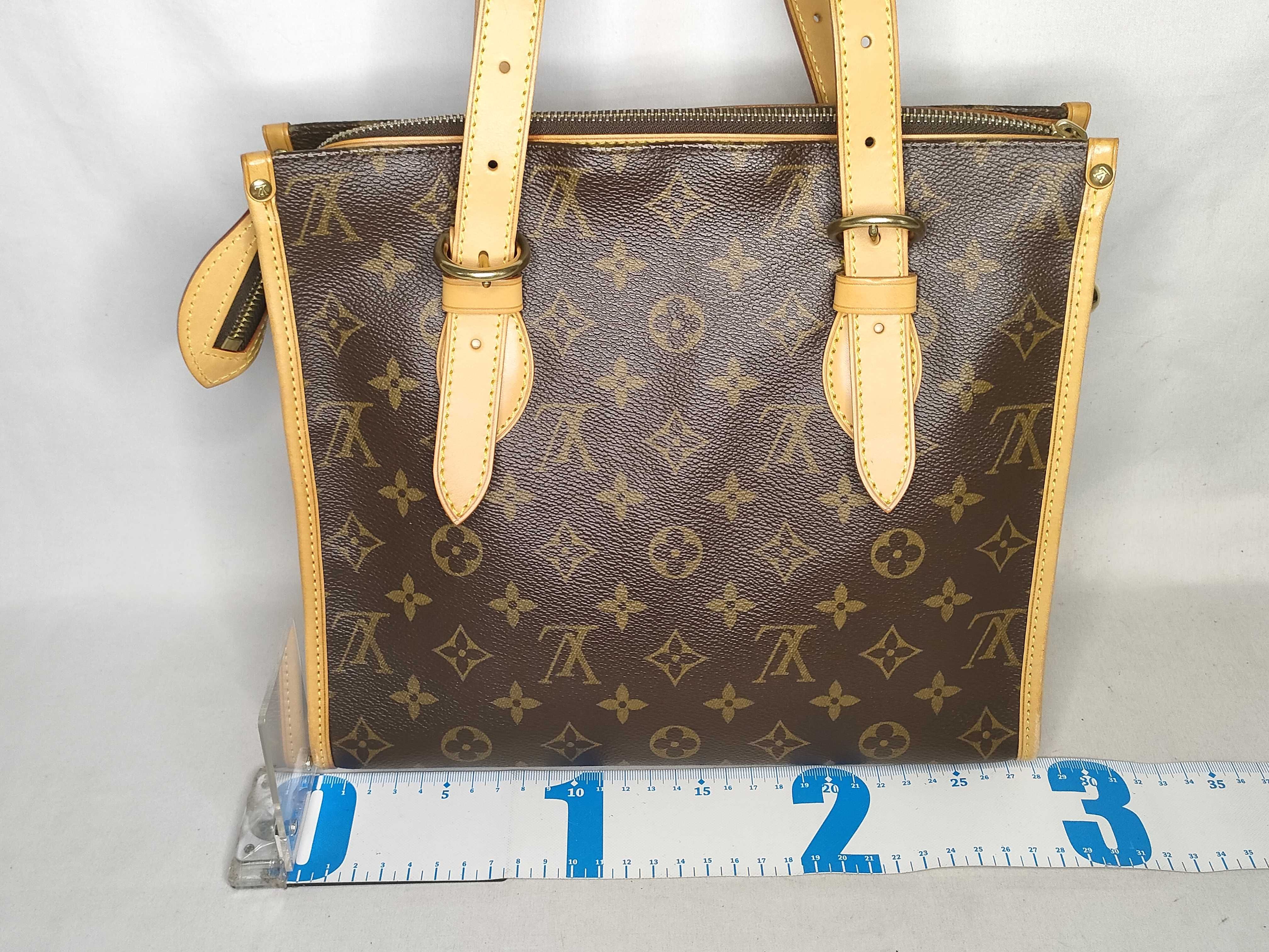 Monogram Popincourt M40007 FL0095 Brown Shoulder Bag — view 2