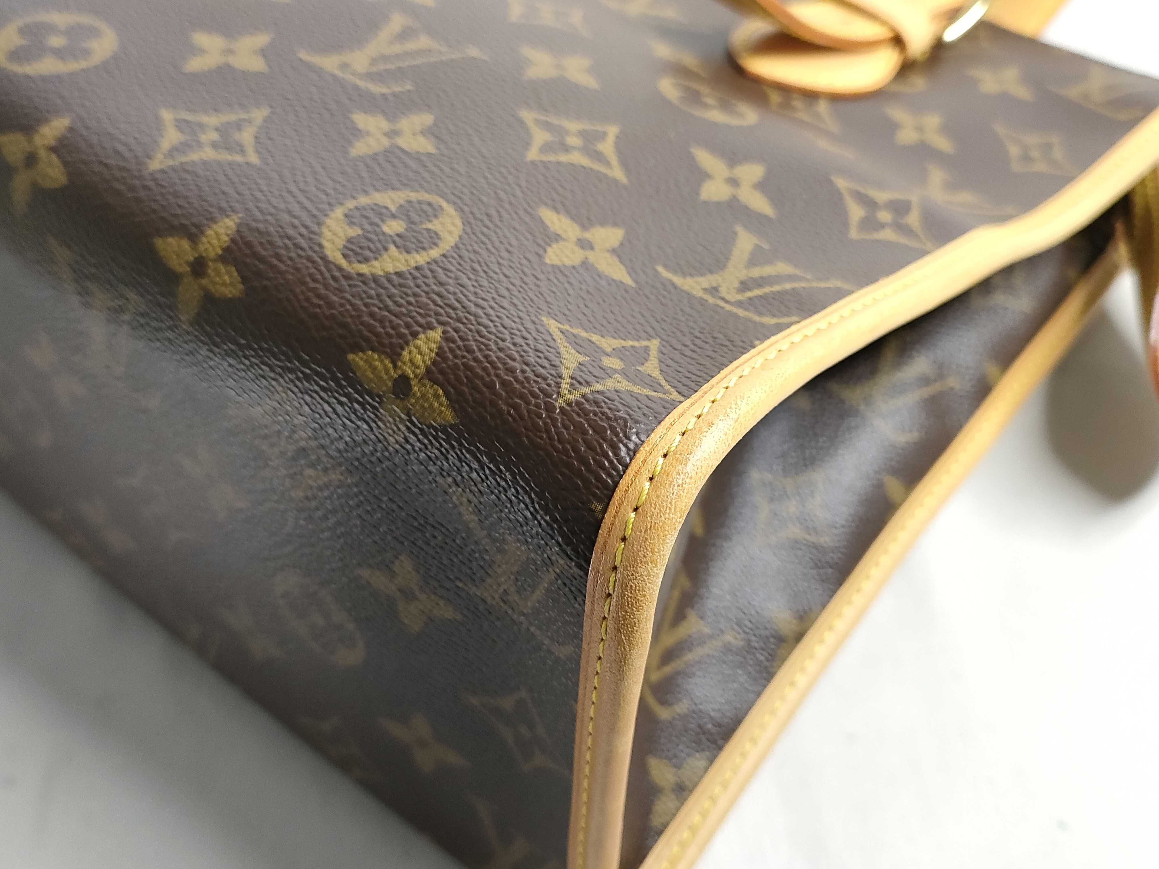 Monogram Popincourt M40007 FL0095 Brown Shoulder Bag — view 6