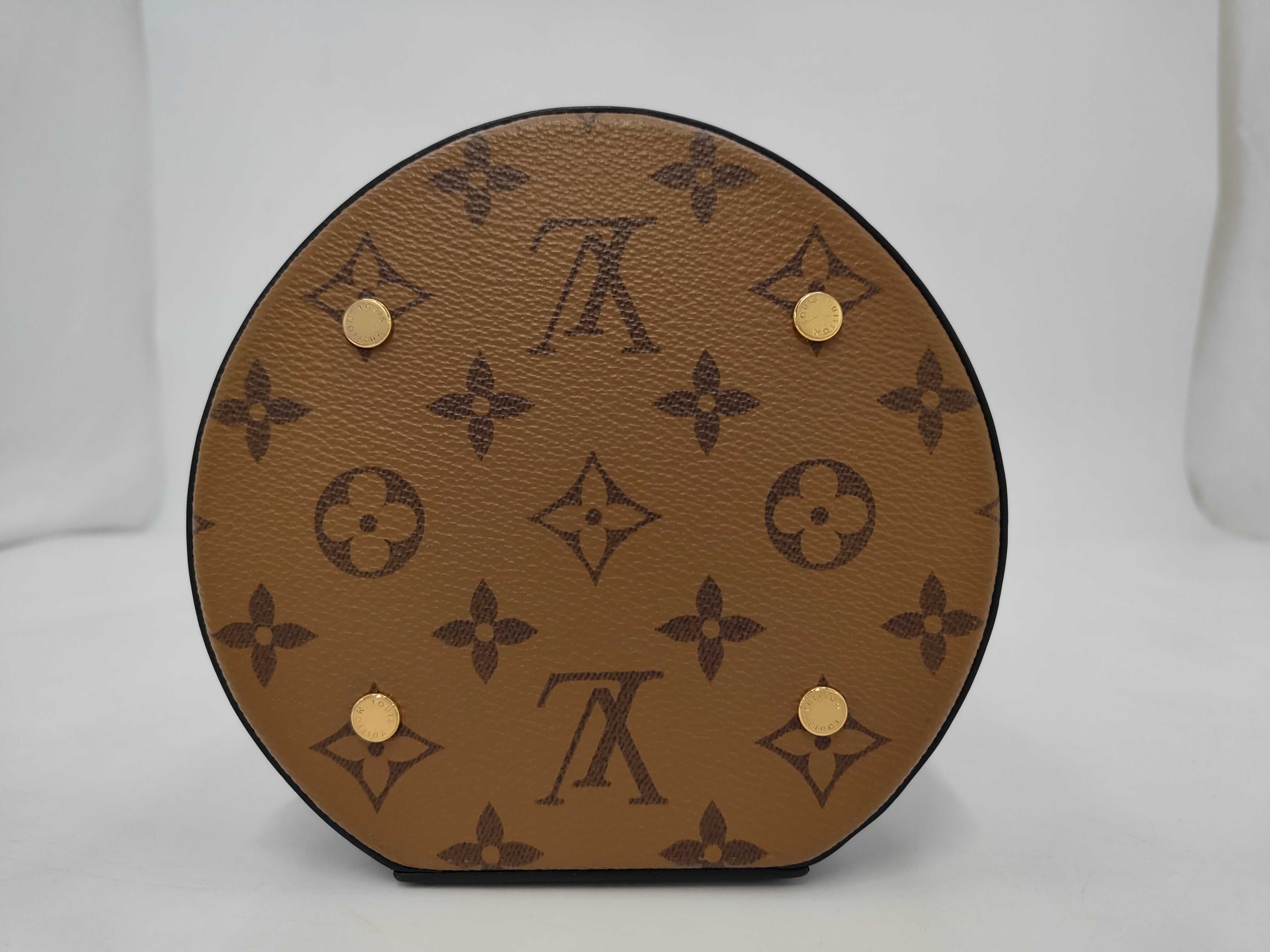 Monogram Reverse Cannes M43986 Brown RFID Detected Vanity Bag — view 3