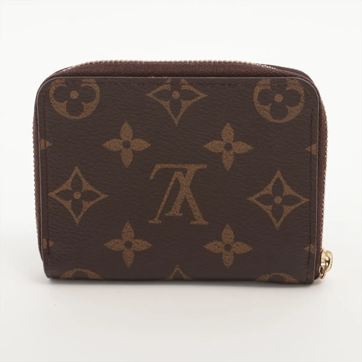 Monogram Zippy Coin Purse M60067 SN1145 Brown Coin Purse — view 2