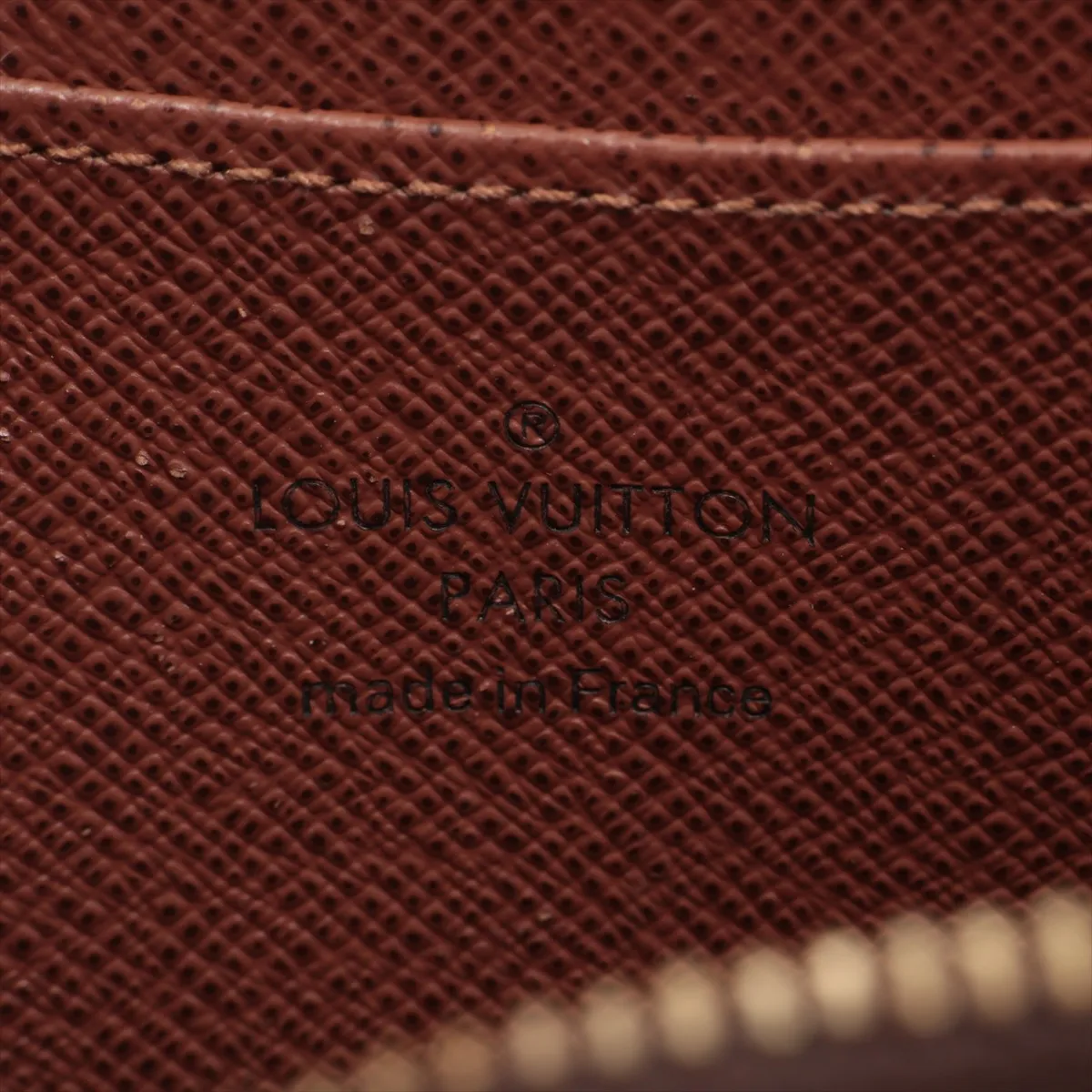 Monogram Zippy Coin Purse M60067 SN1145 Brown Coin Purse — view 6