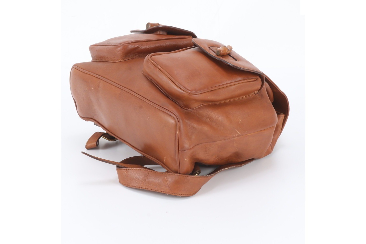 Bamboo 003 58 0016 Leather Backpack — view 4