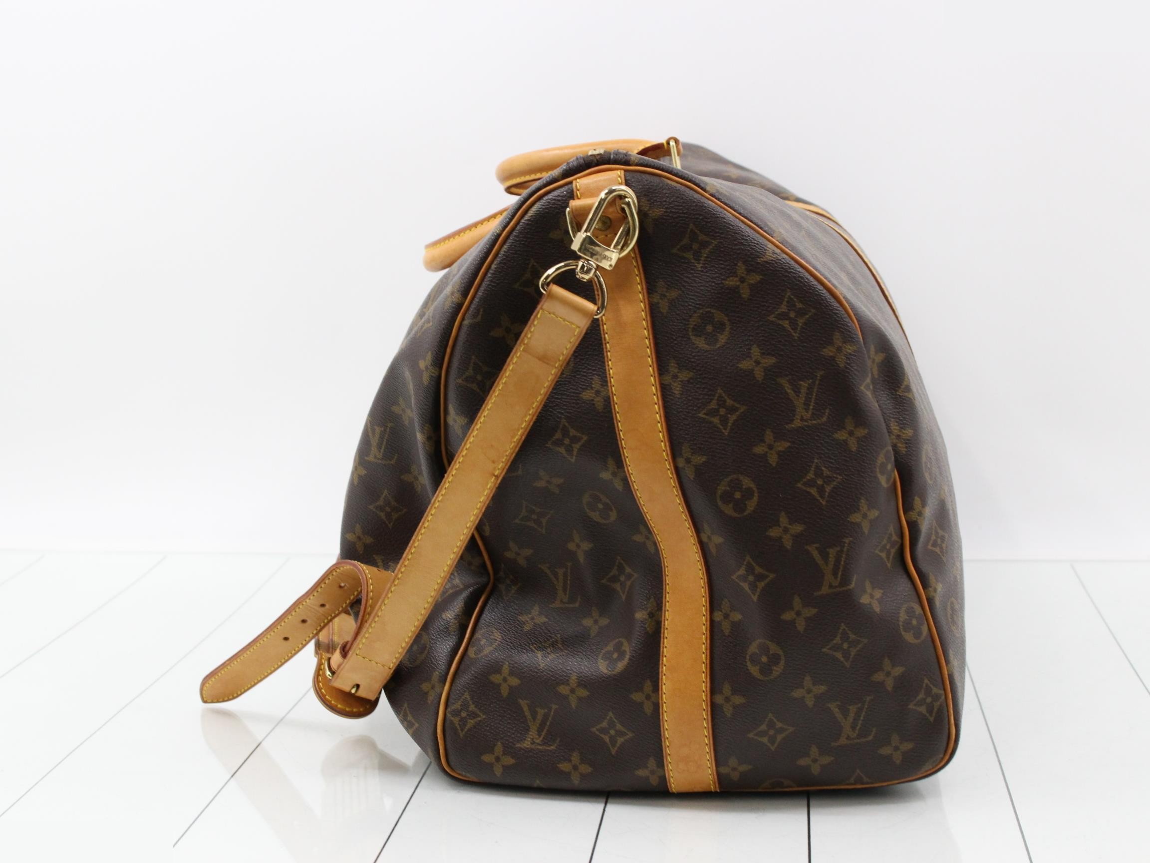 Keepall Bandoulière 60 with shoulder strap — view 3