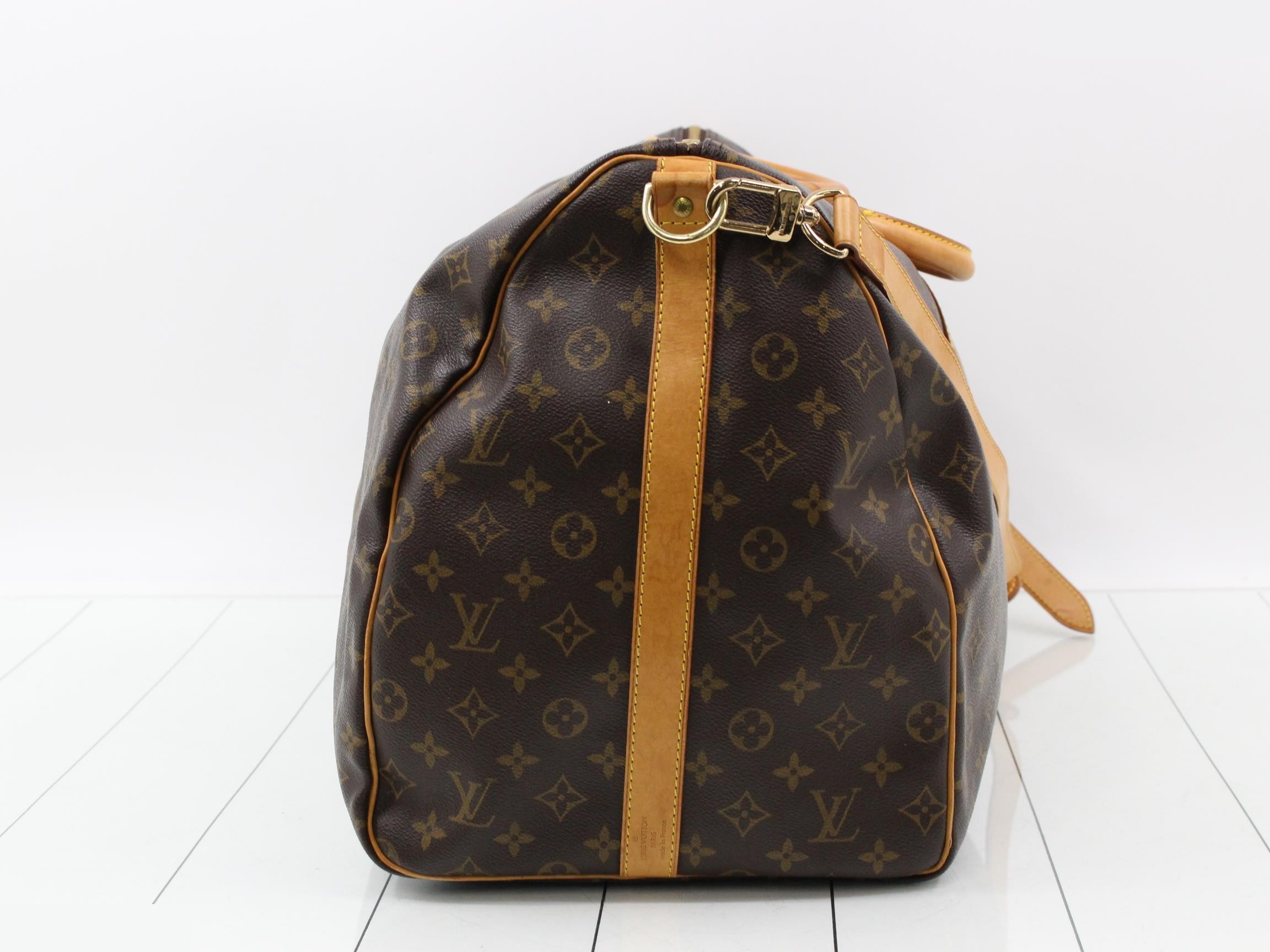Keepall Bandoulière 60 with shoulder strap — view 4