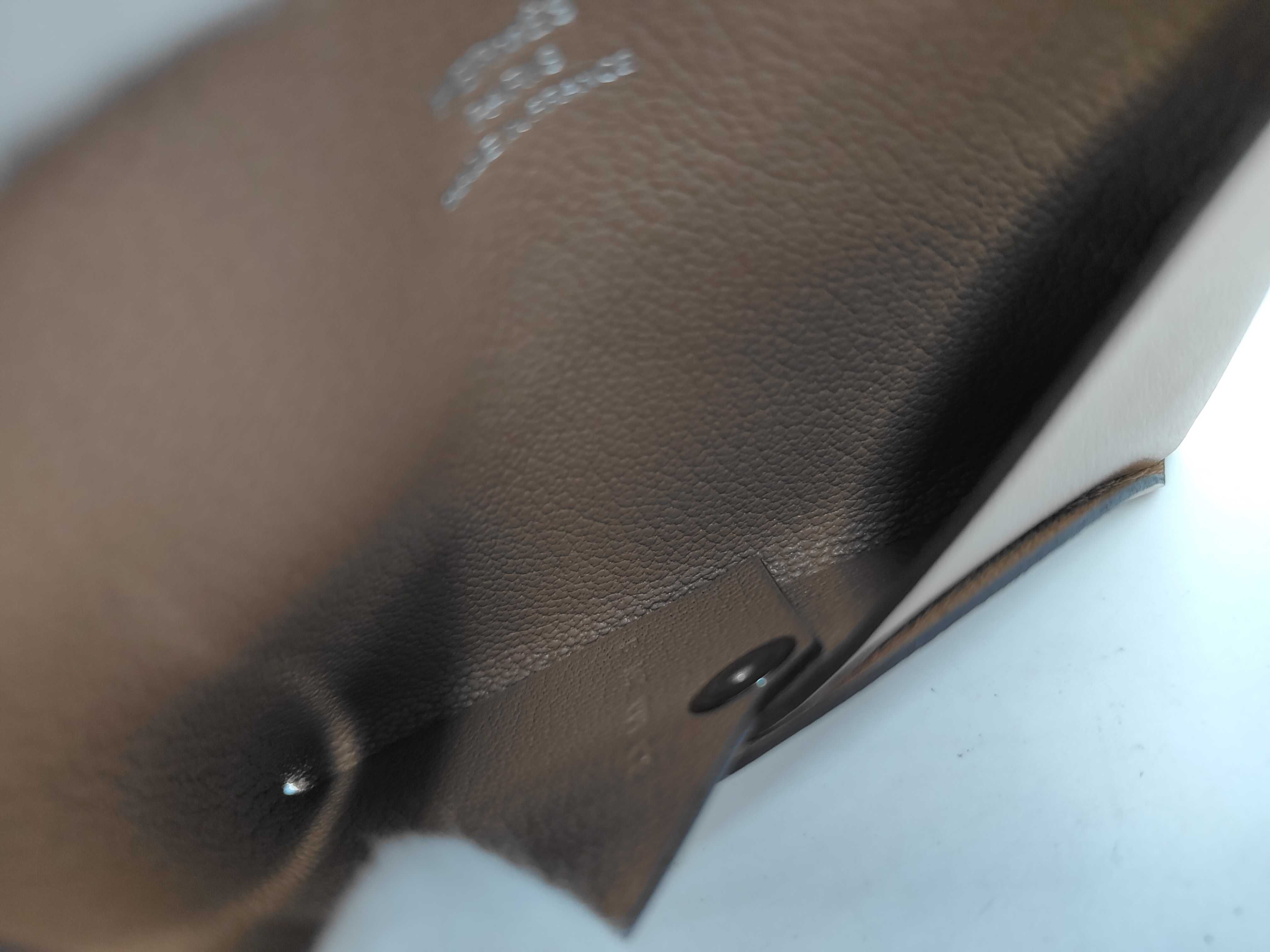 Calvi Card Case, Jockey, Swift Leather, Chai, B Stamp, Card Case — view 8
