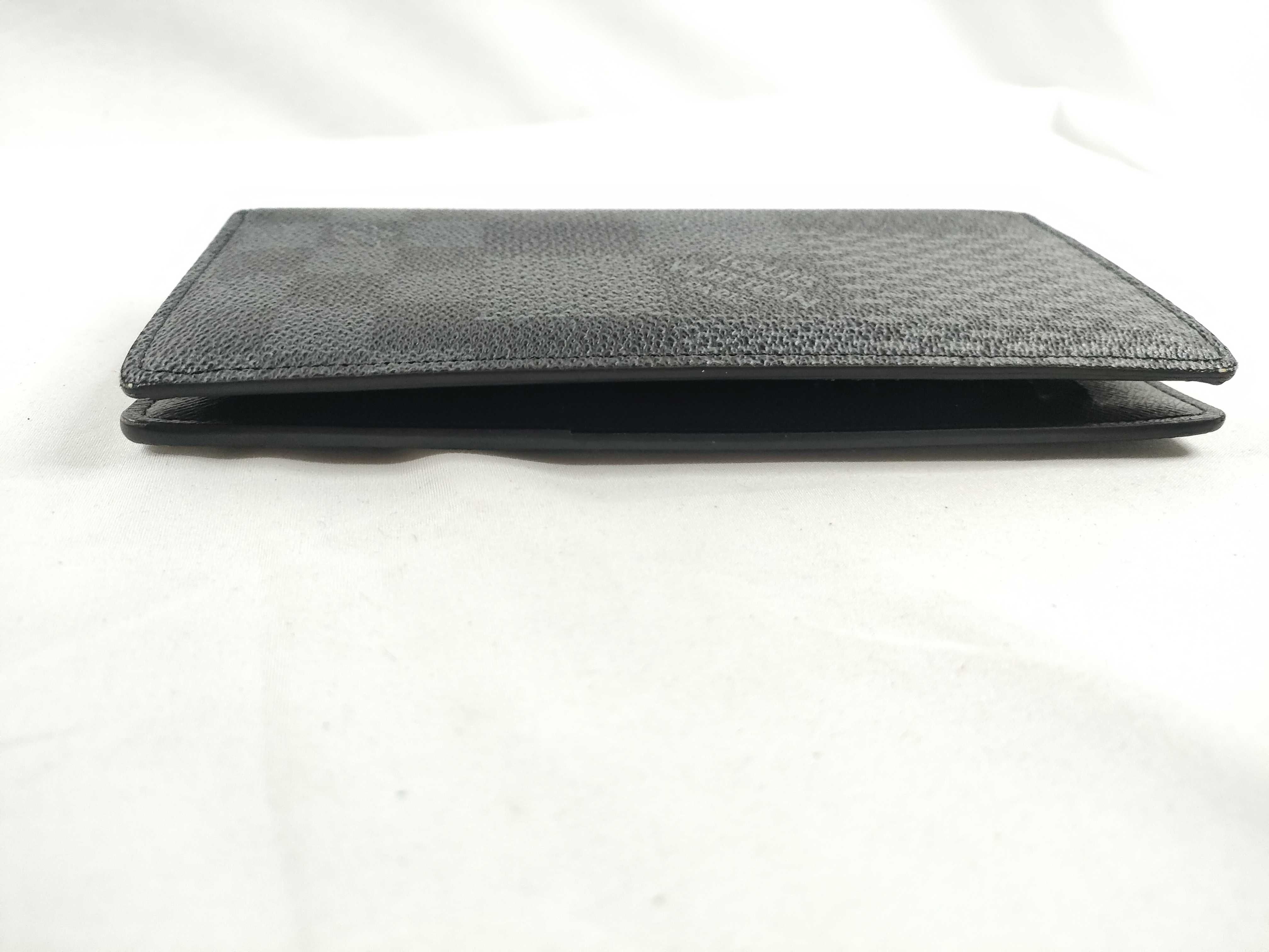 Damier Graphite Louis Vuitton Damier Graphite 3D Portefeuille Brazza Wallet — view 6