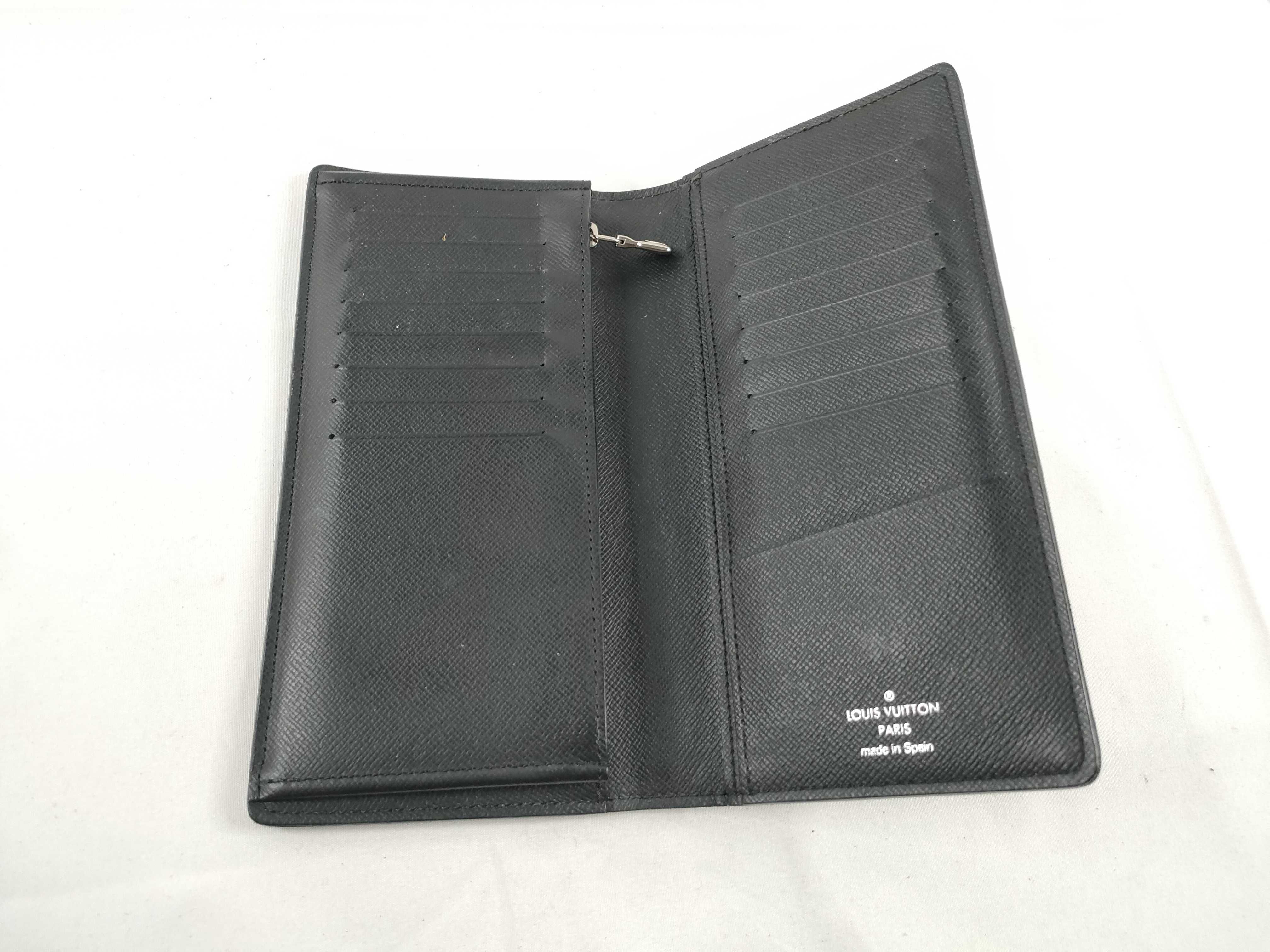 Damier Graphite Louis Vuitton Damier Graphite 3D Portefeuille Brazza Wallet — view 8