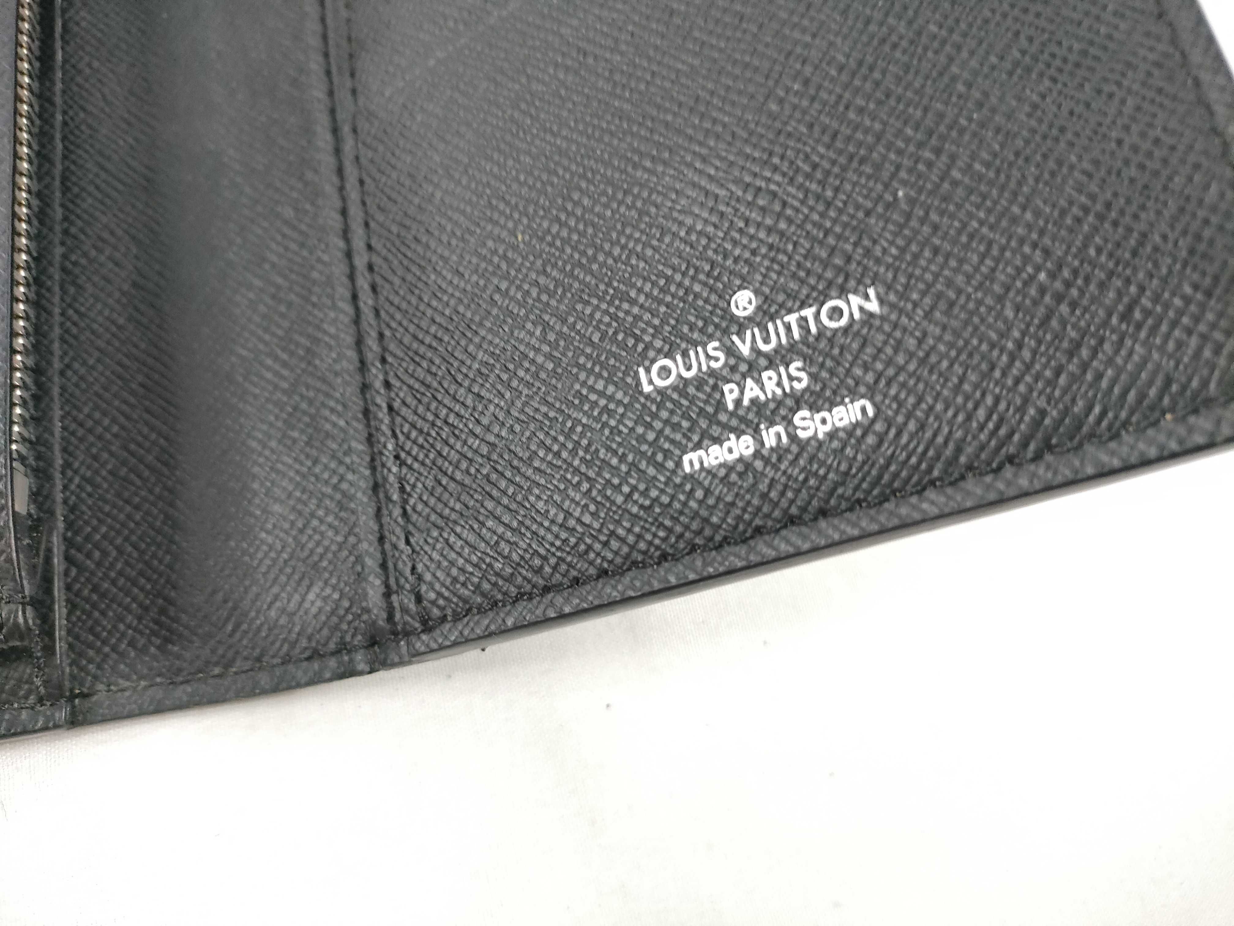 Damier Graphite Louis Vuitton Damier Graphite 3D Portefeuille Brazza Wallet — view 9
