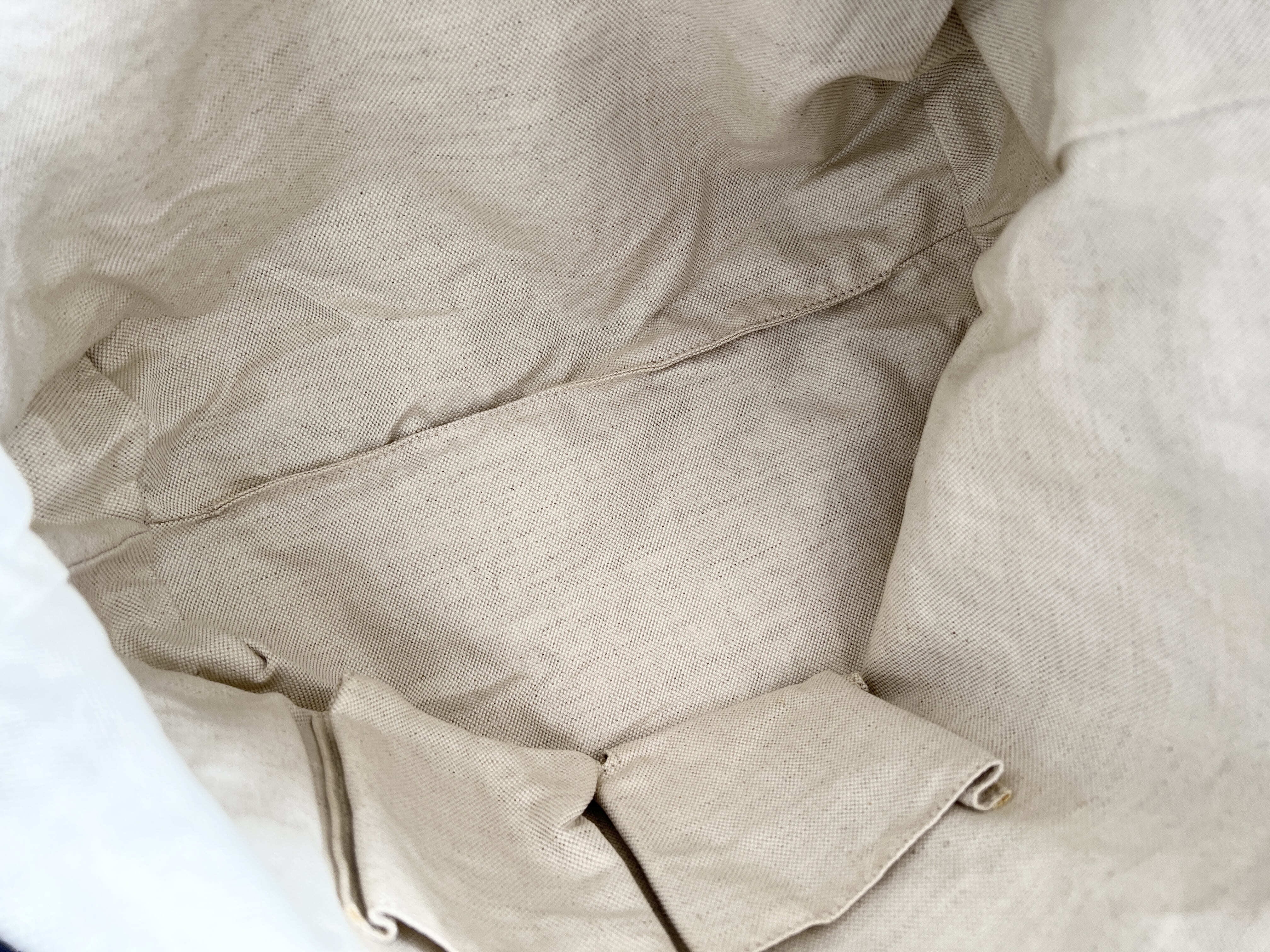 GG Logo Nylon Leather Tote Handbag — view 5